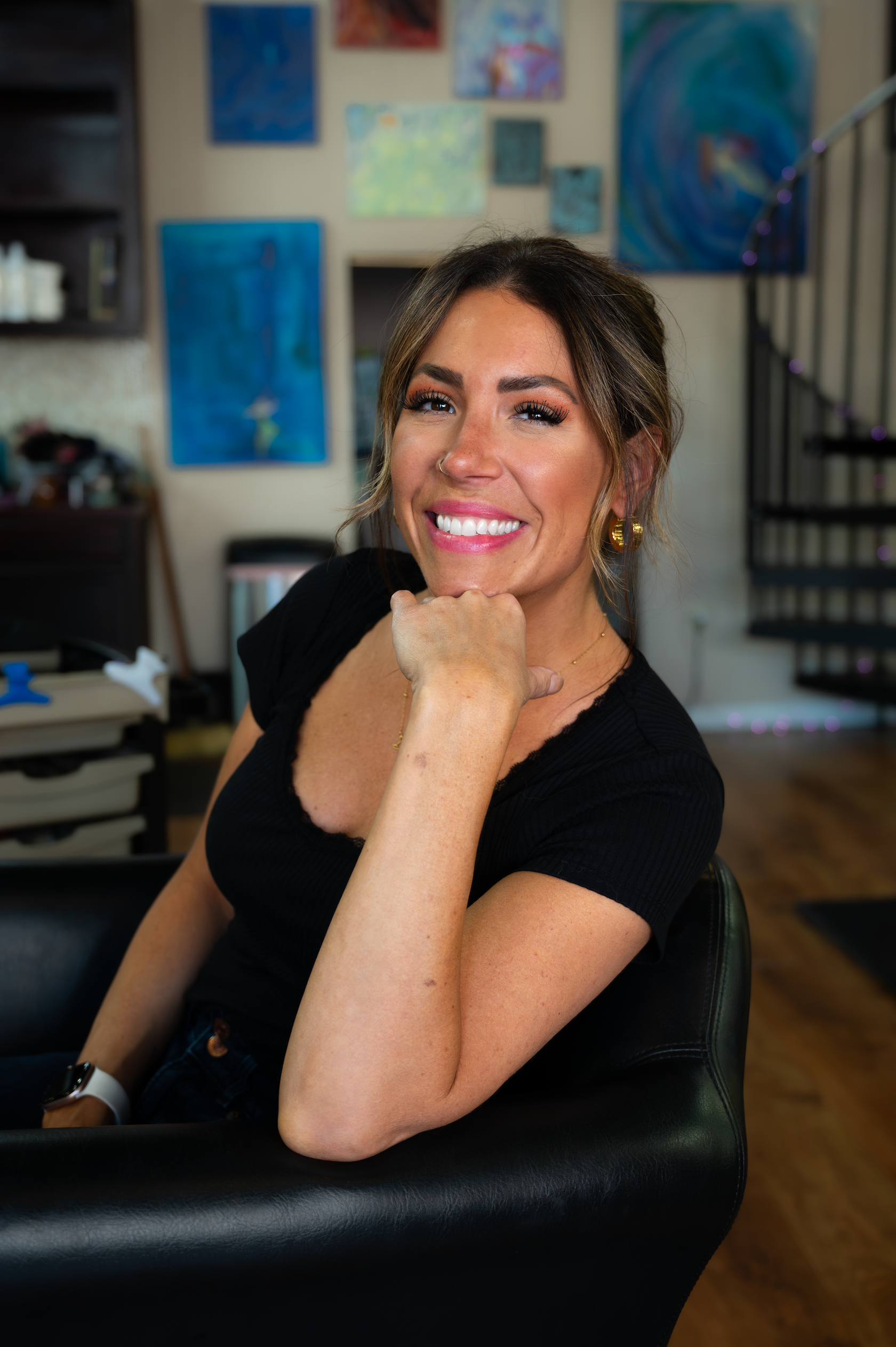 Shaylin Clark, Hairstylist, Morgantown, West Virginia, Ladies and Gents