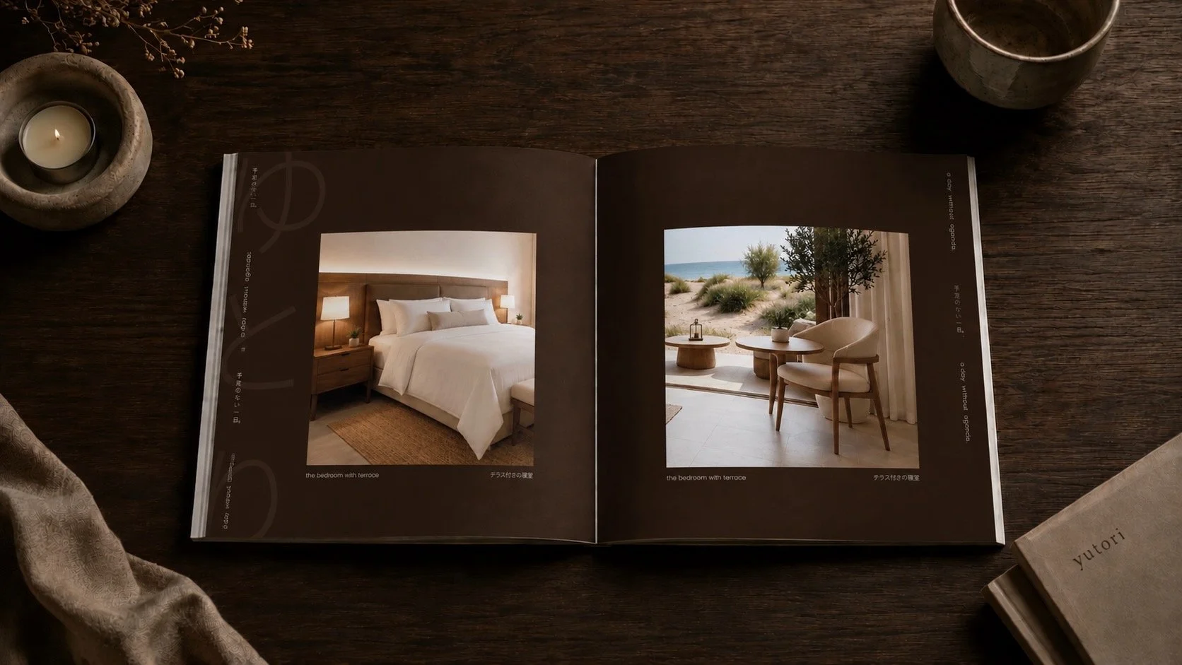 EDITORIAL_The Yutori Coffee Table Magazine is a editorial project that shares stories about philosophy, architecture, nature and concious living.