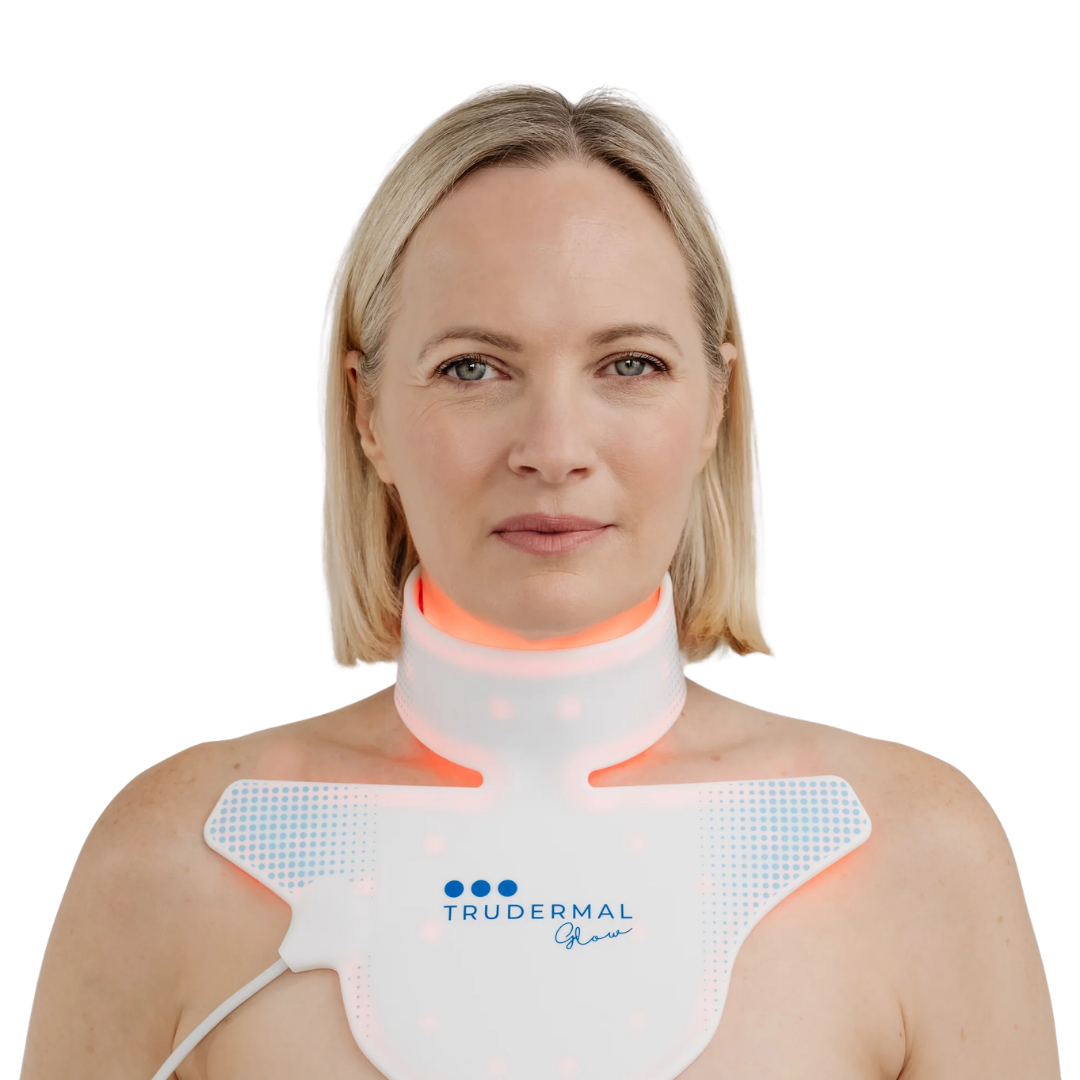 Trudermal - Glow LED Light Therapy Neck, Décolletage Mask
