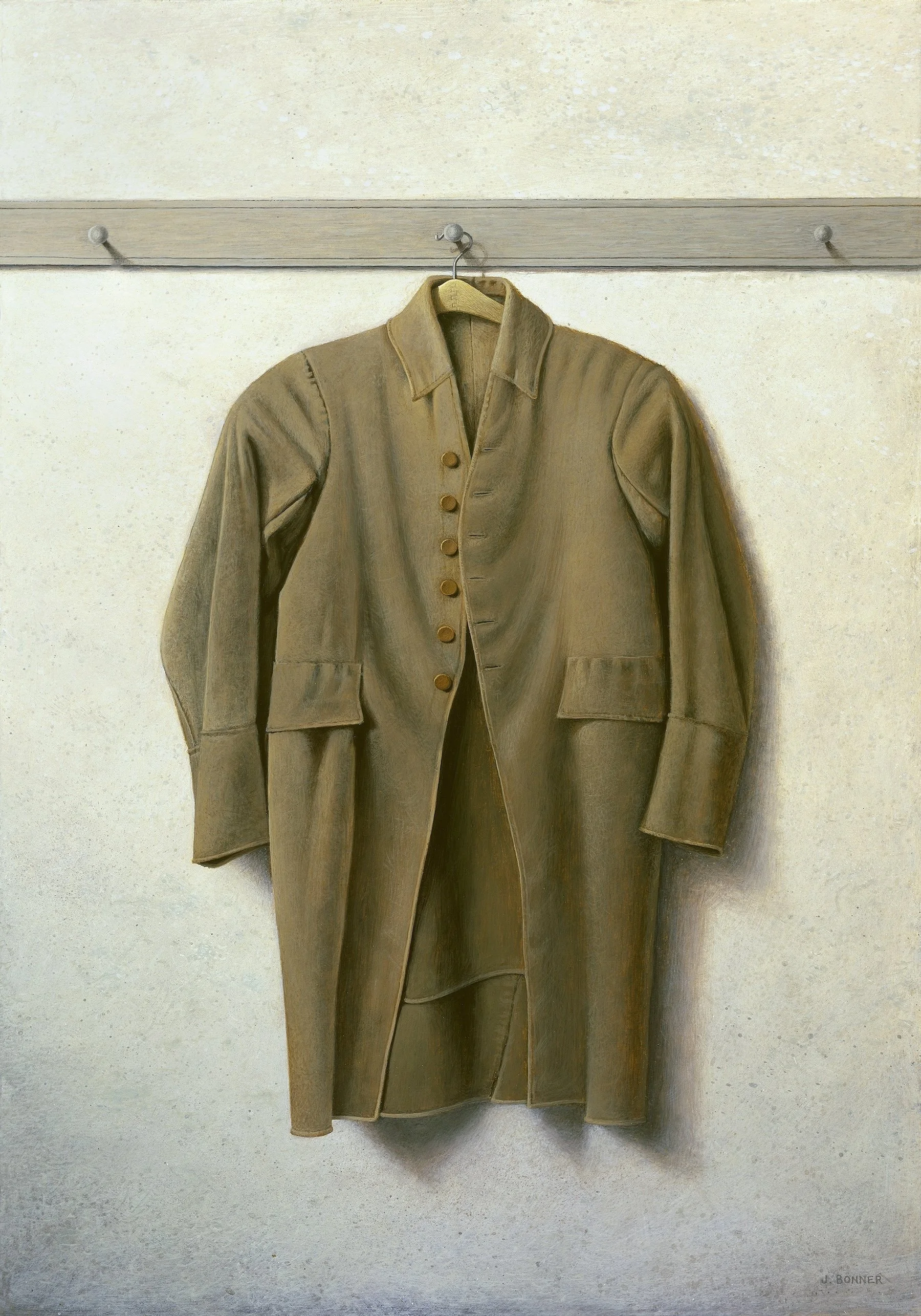Elder's Coat, 2000 (egg tempera on panel) SOLD