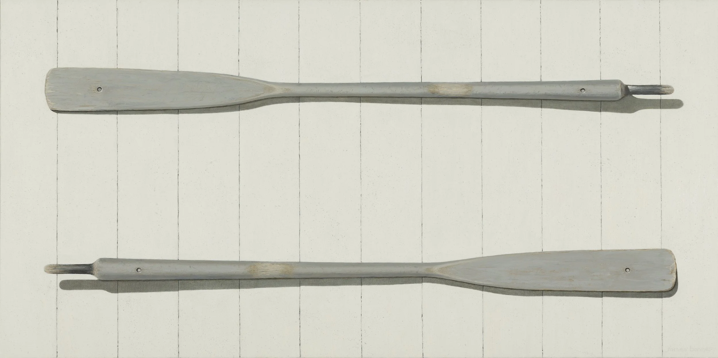 Old Flat-Bladers, 2024 (oil on canvas) Sold