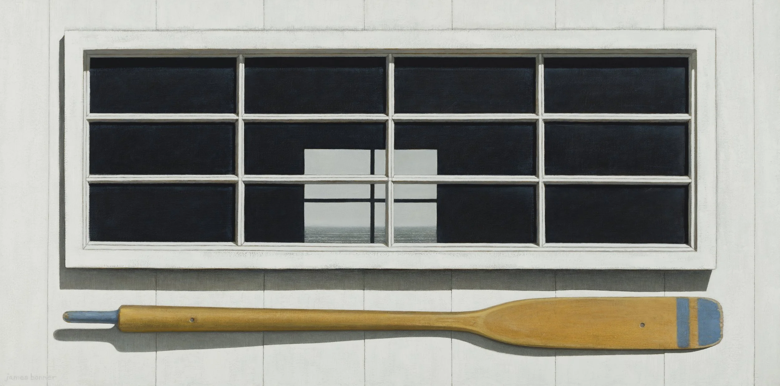 Crost the Bar, 2023 (oil on canvas) SOLD