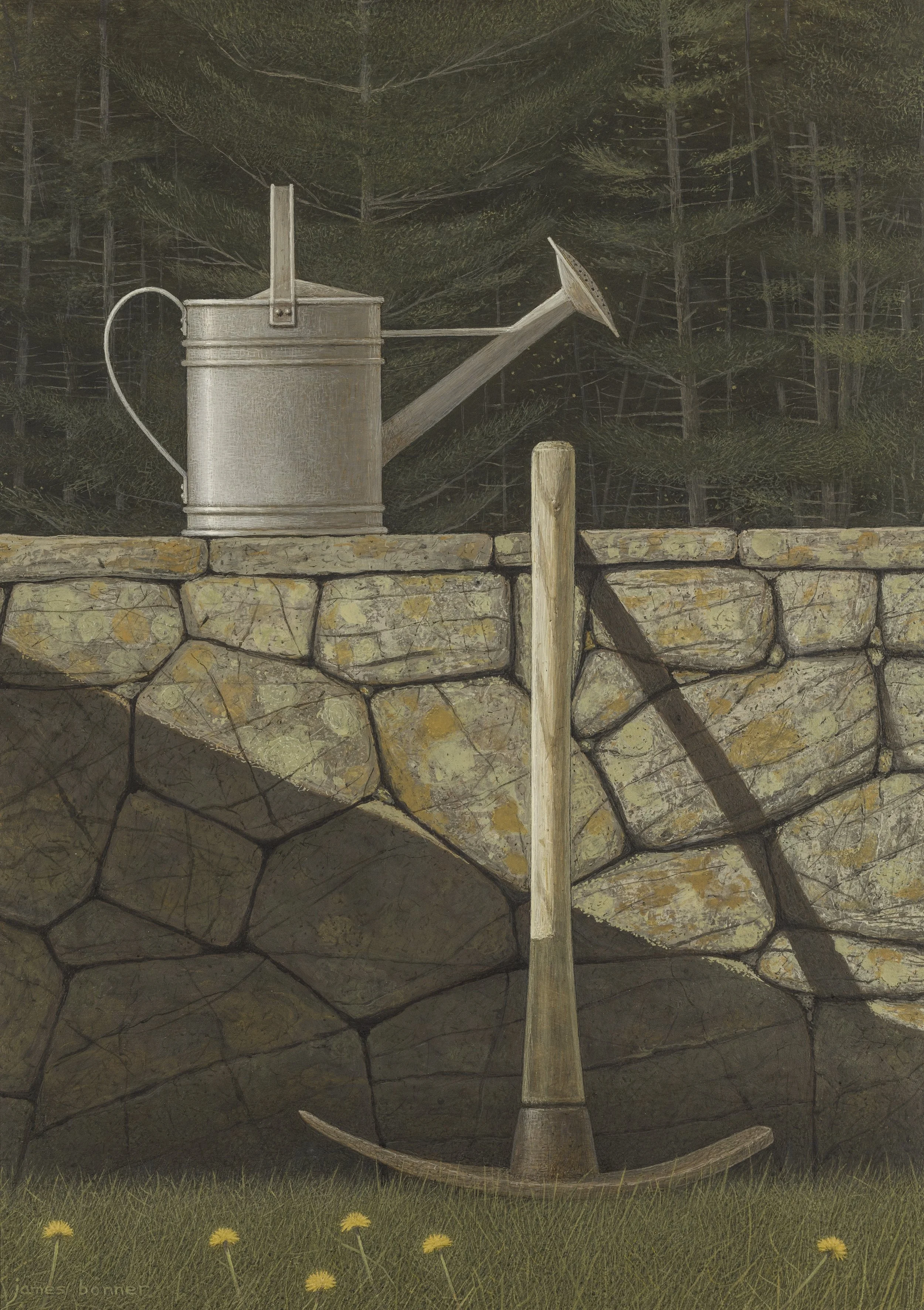 Early May, 2025 (egg and oil tempera on panel)
28 x 20 in. unframed /
34 x 26 in. framed /
$14,500
