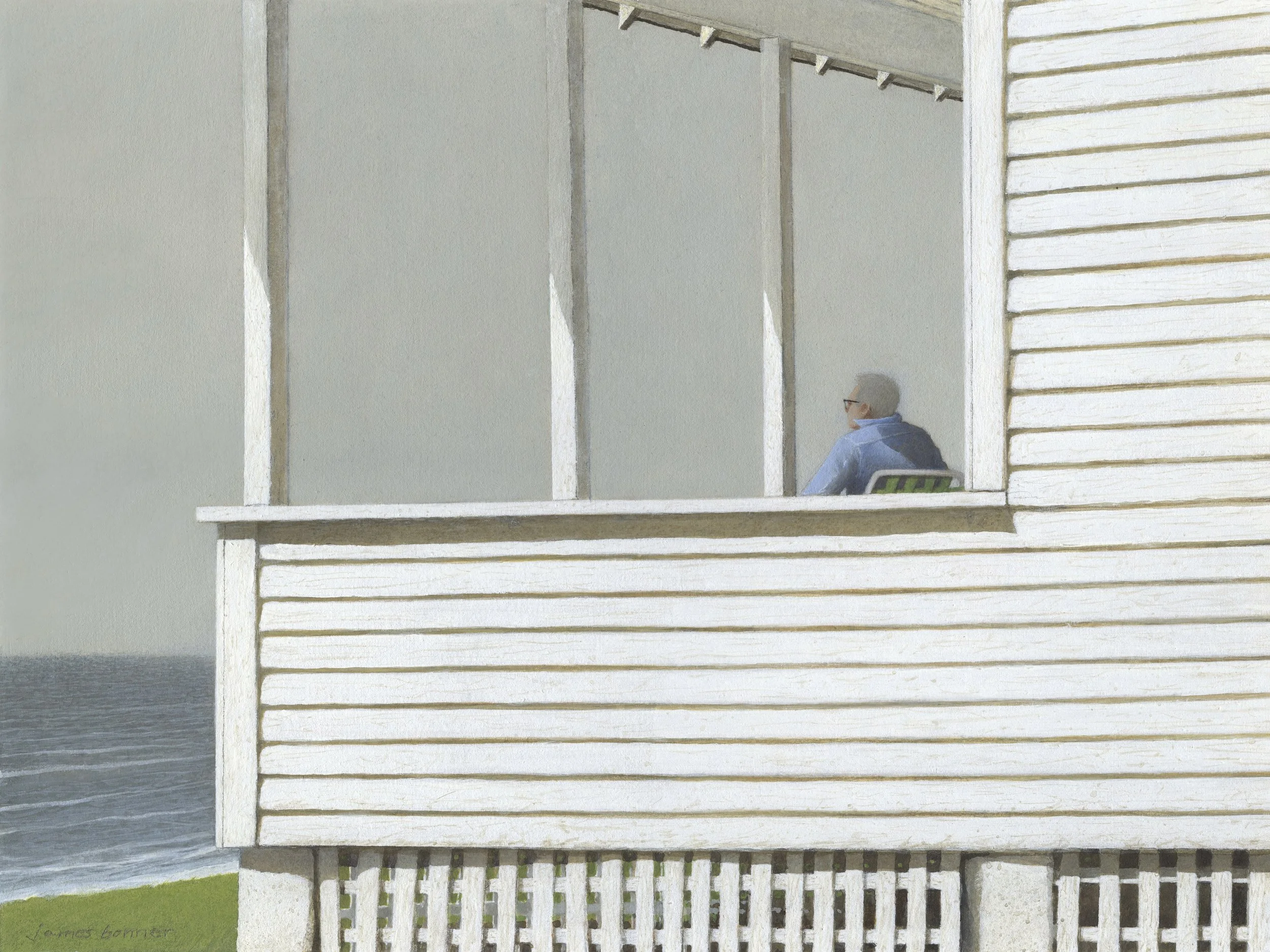 Before the Season, 2021 (acrylic on gessoed mounted paper) SOLD