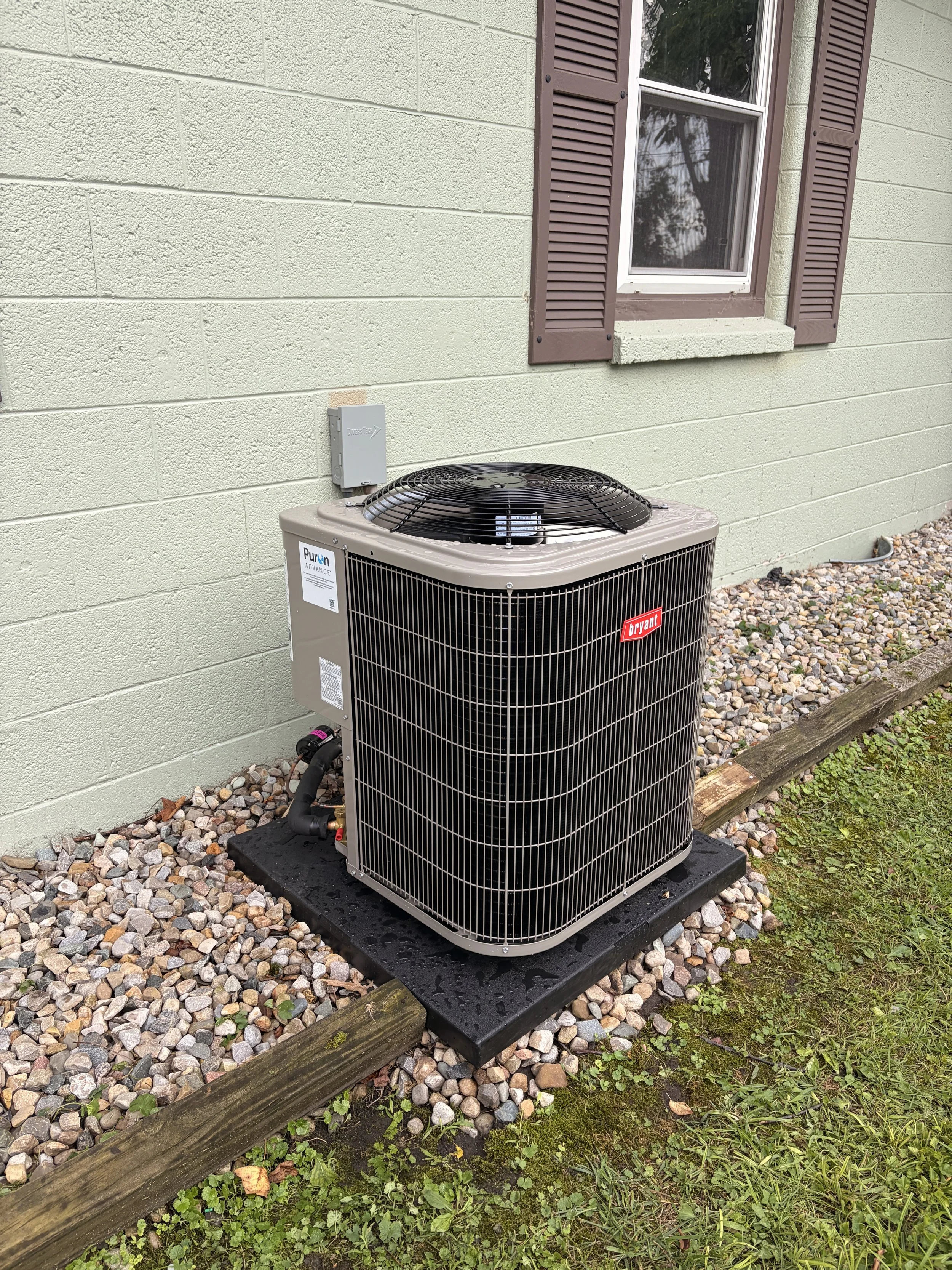 After: New Air Conditioning System Installation