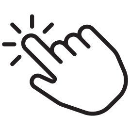 Pointing finger icon.