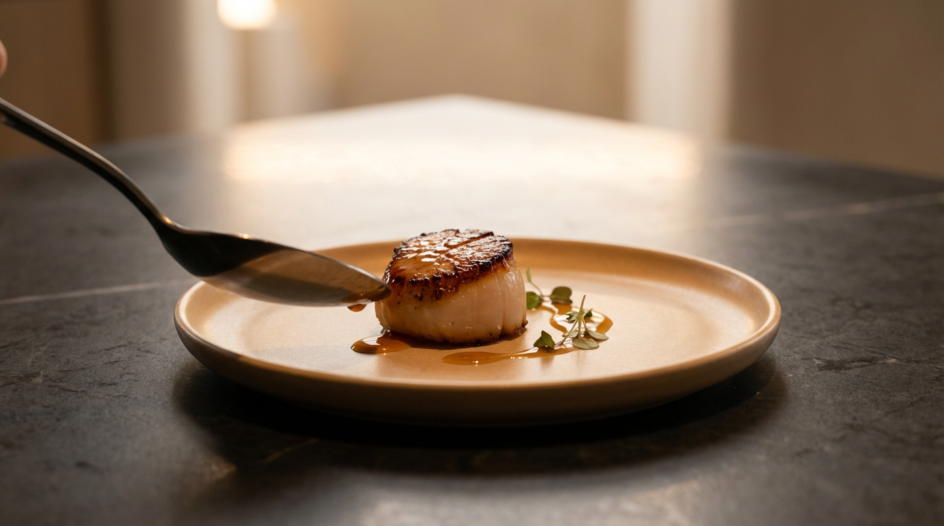 Pan-Seared Scallops