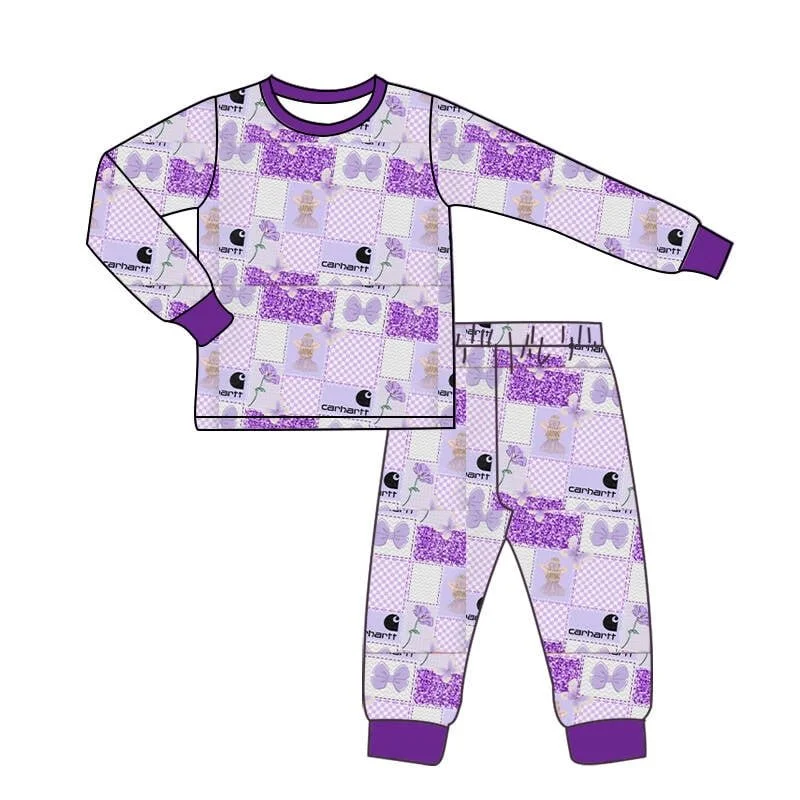 Carhartt Inspired 2 Piece- Purple