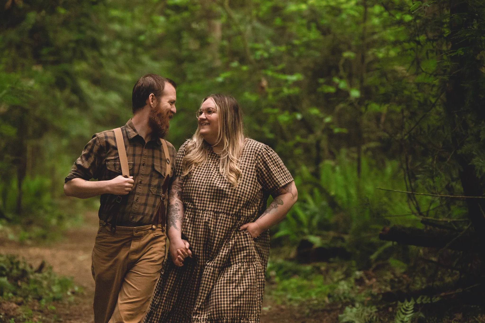 Celebrating Love Among the Trees: A 7th Anniversary Couple Portrait Session