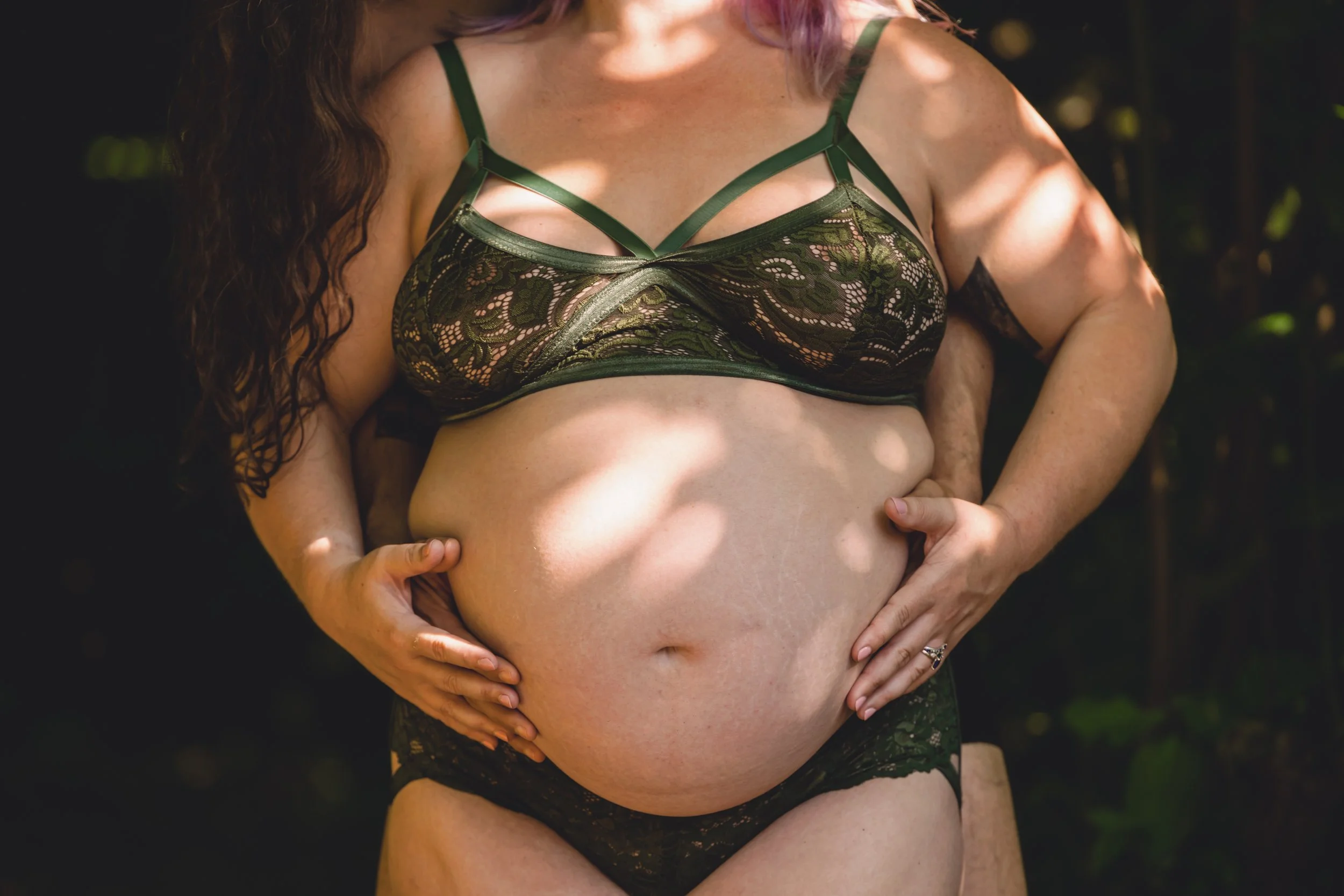 Maternity Photos for Queer Families in Seattle