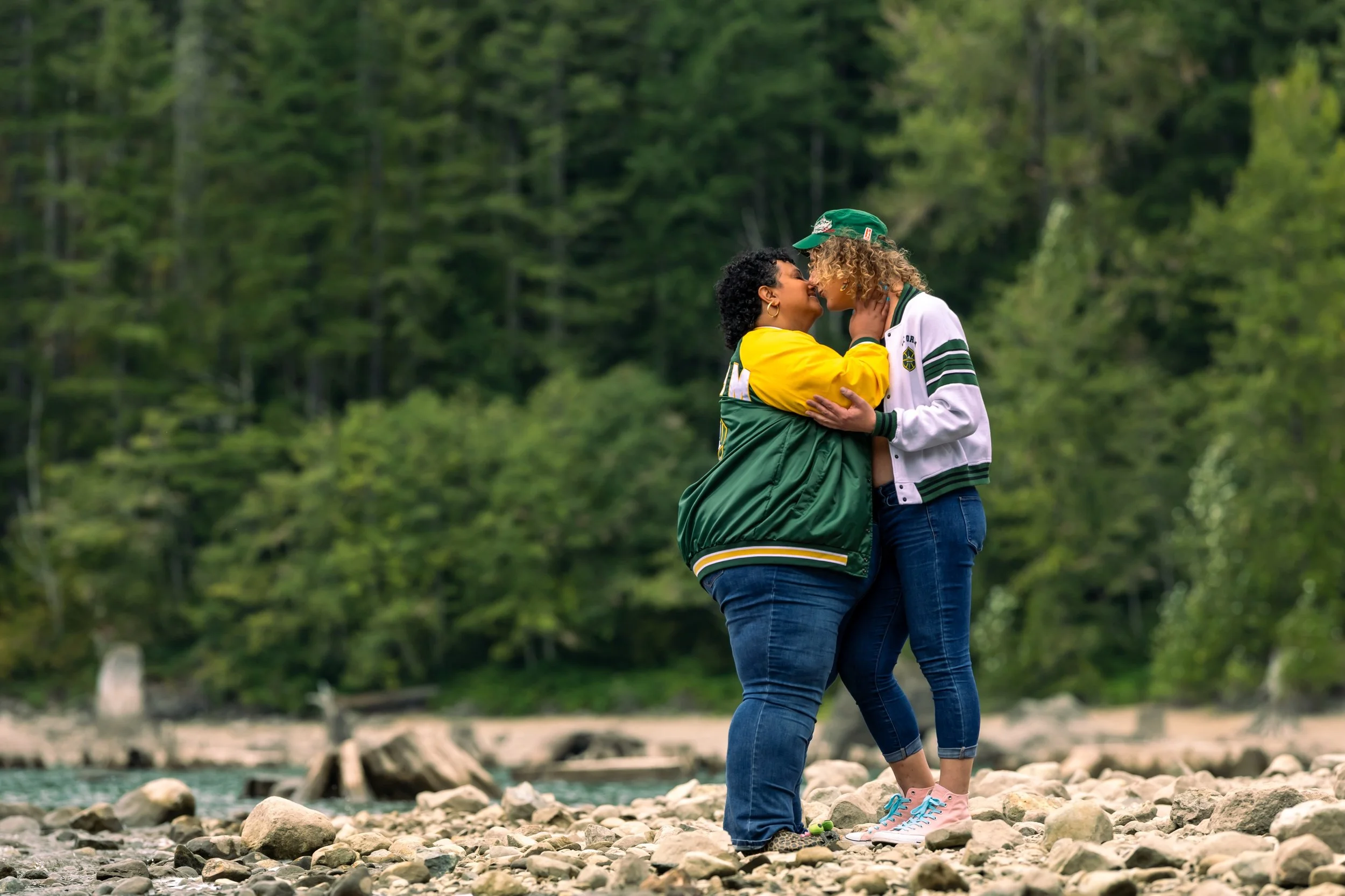 This couple said they don&rsquo;t enjoy being photographed - totally fair. A lot of us have had bad experiences or have a hard time seeing ourselves in a camera. It can be incredibly vulnerable to be in front of a camera. And at the same time, this l