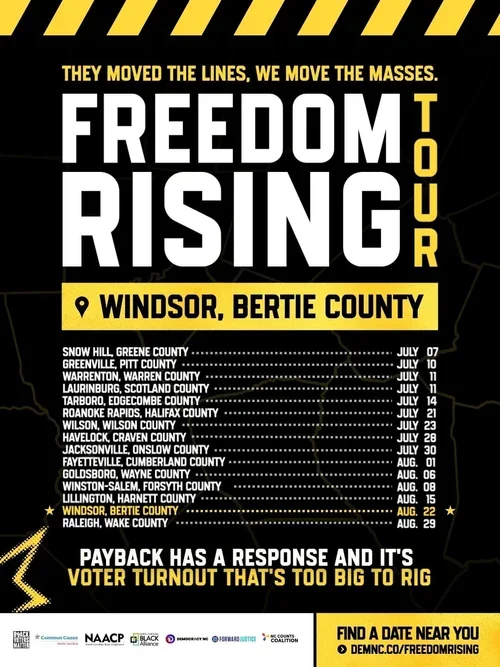 Windsor, Freedom Rising Tour
