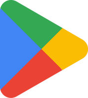 Google Play Store logo with multicolored triangle design