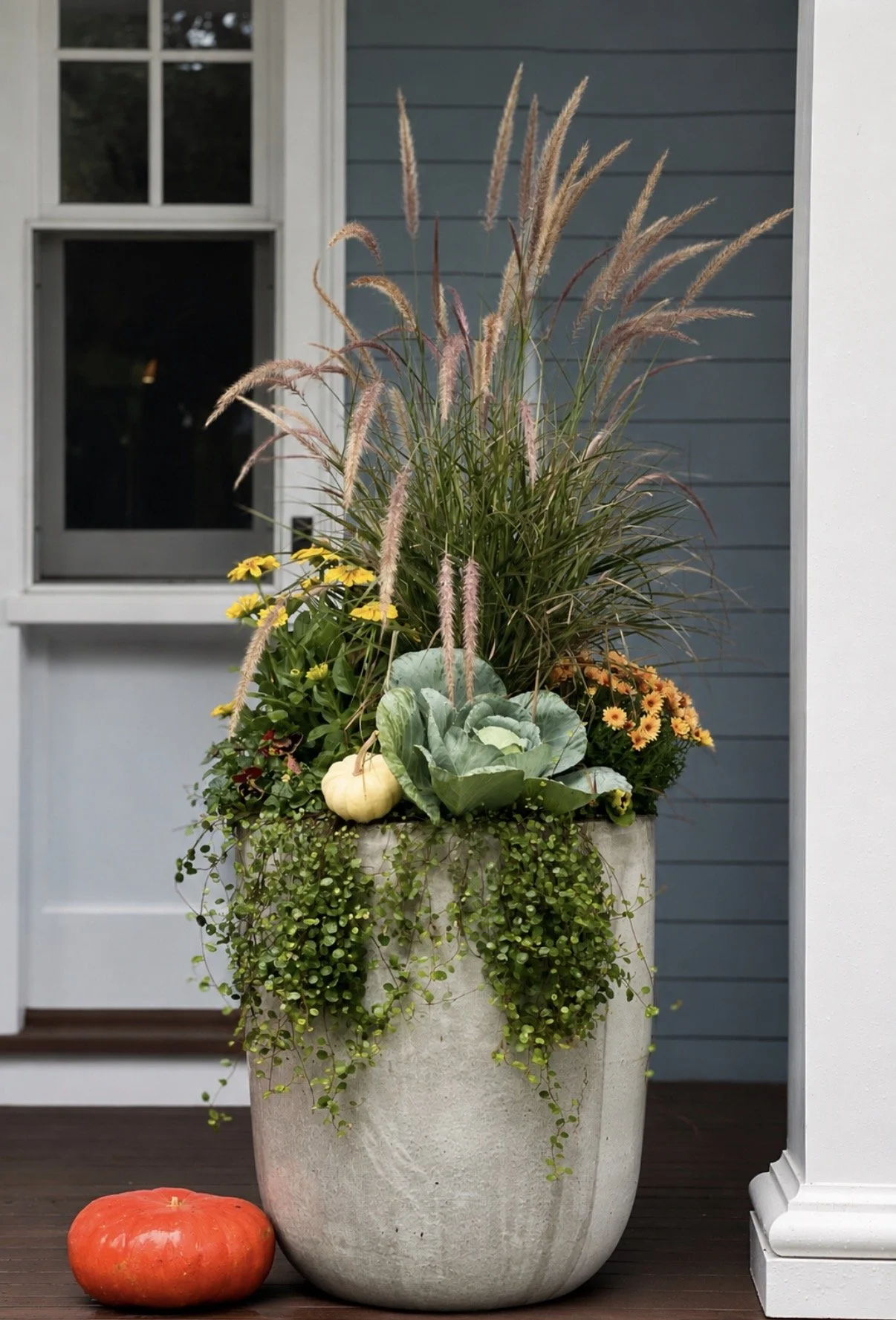 Fall Planters - Fall Containers - Carlisle Massachusetts