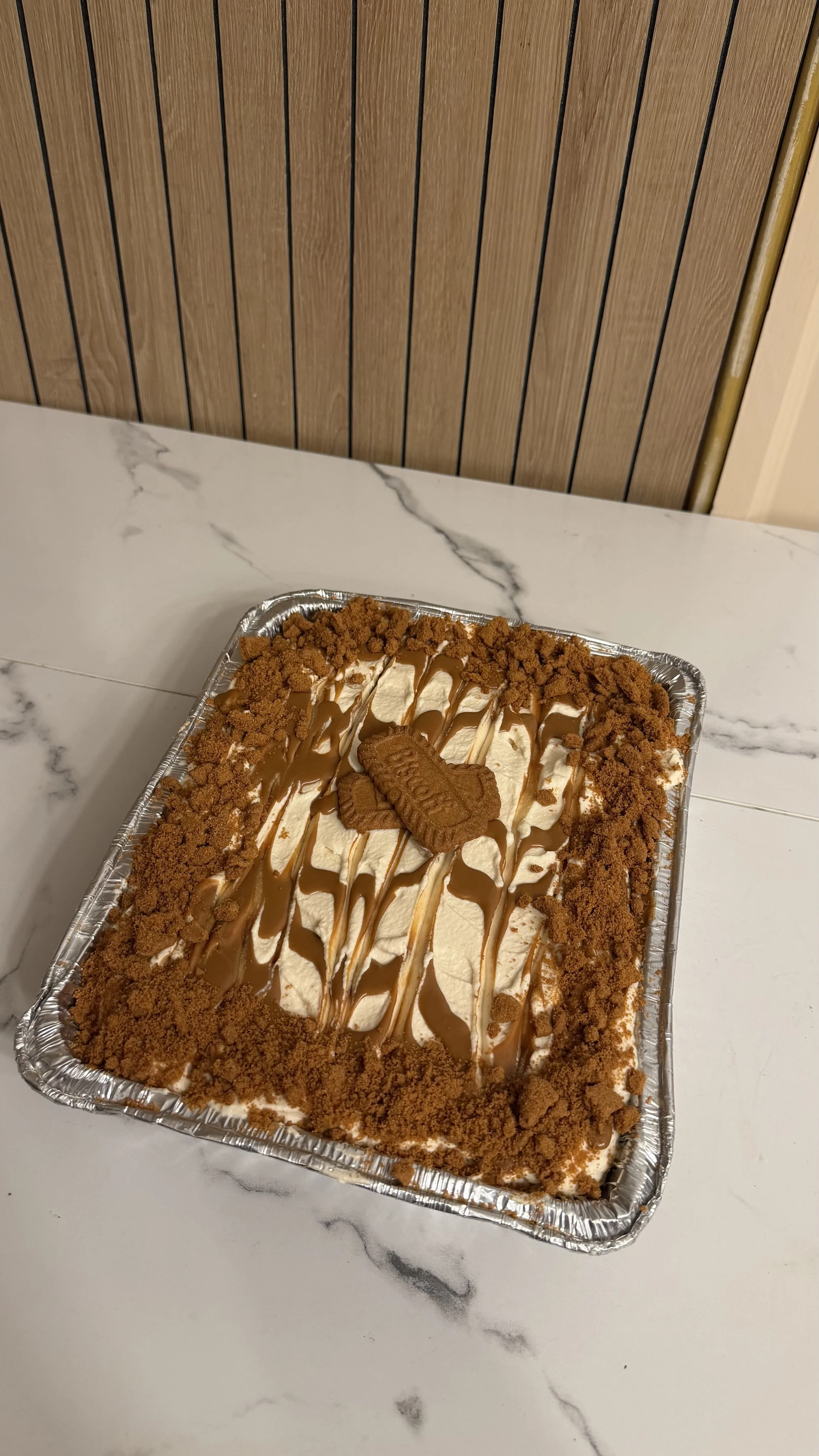 Biscoff Tres Leches Cake