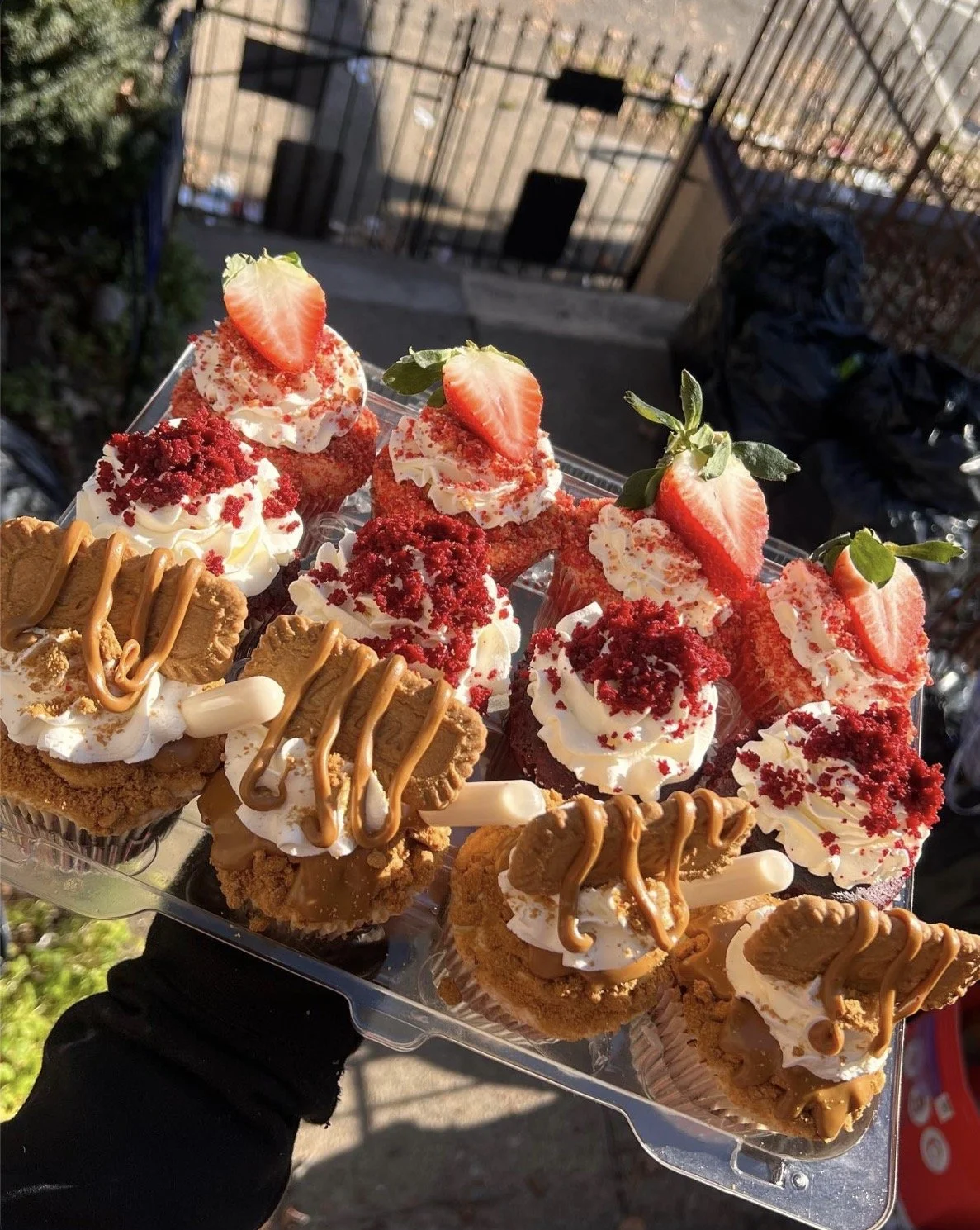 Triple Flavor Cupcake