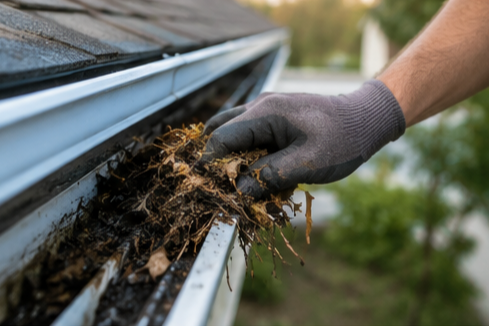 Massachusetts gutter cleaning
