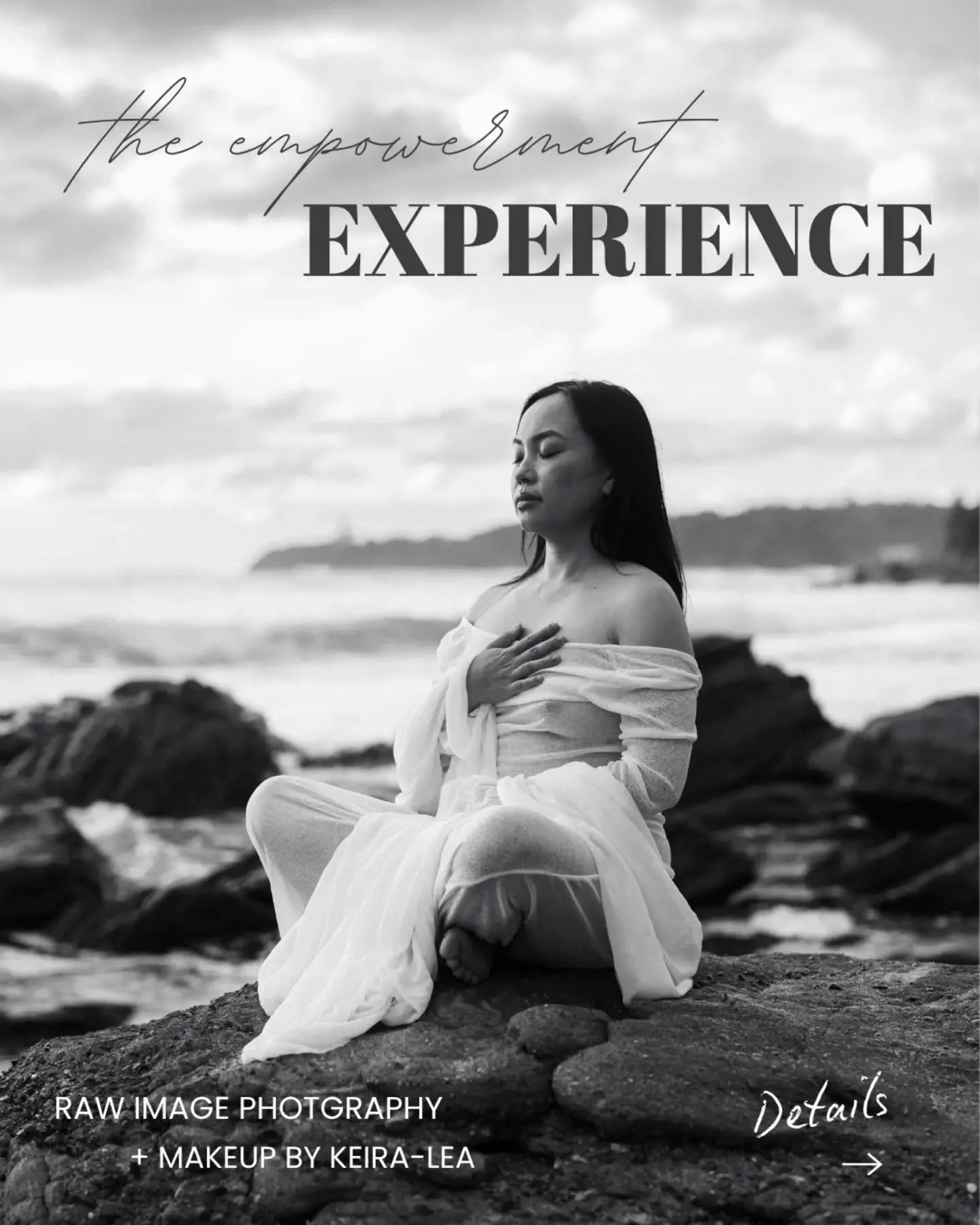 ✨ AN EMPOWERMENT EXPERIENCE ✨

This is your invitation to step in front of the camera, celebrate yourself and see yourself in a whole new light.

We have teamed up to create something truly special &mdash; an elevated empowerment experience designed 