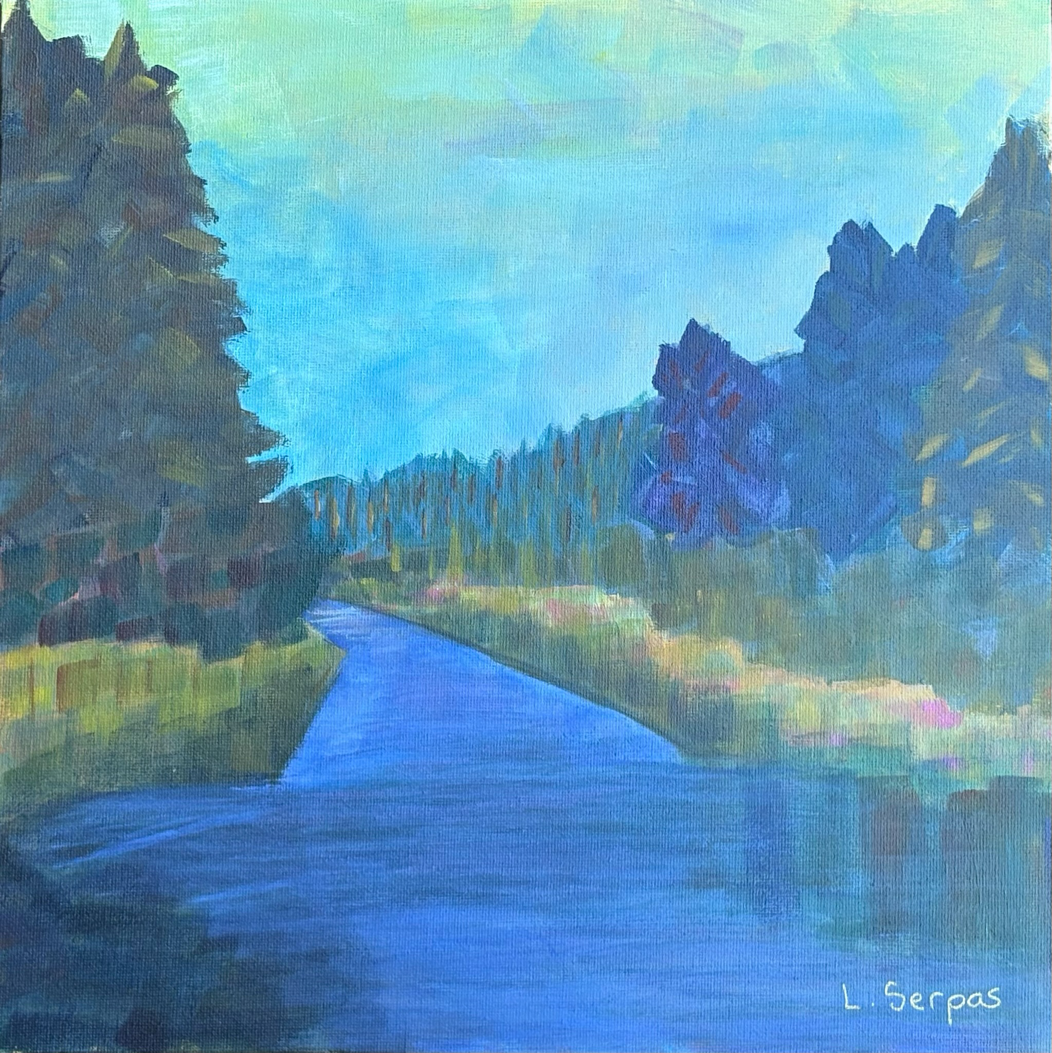 Autumn		12" x 12"	Acrylic on canvas