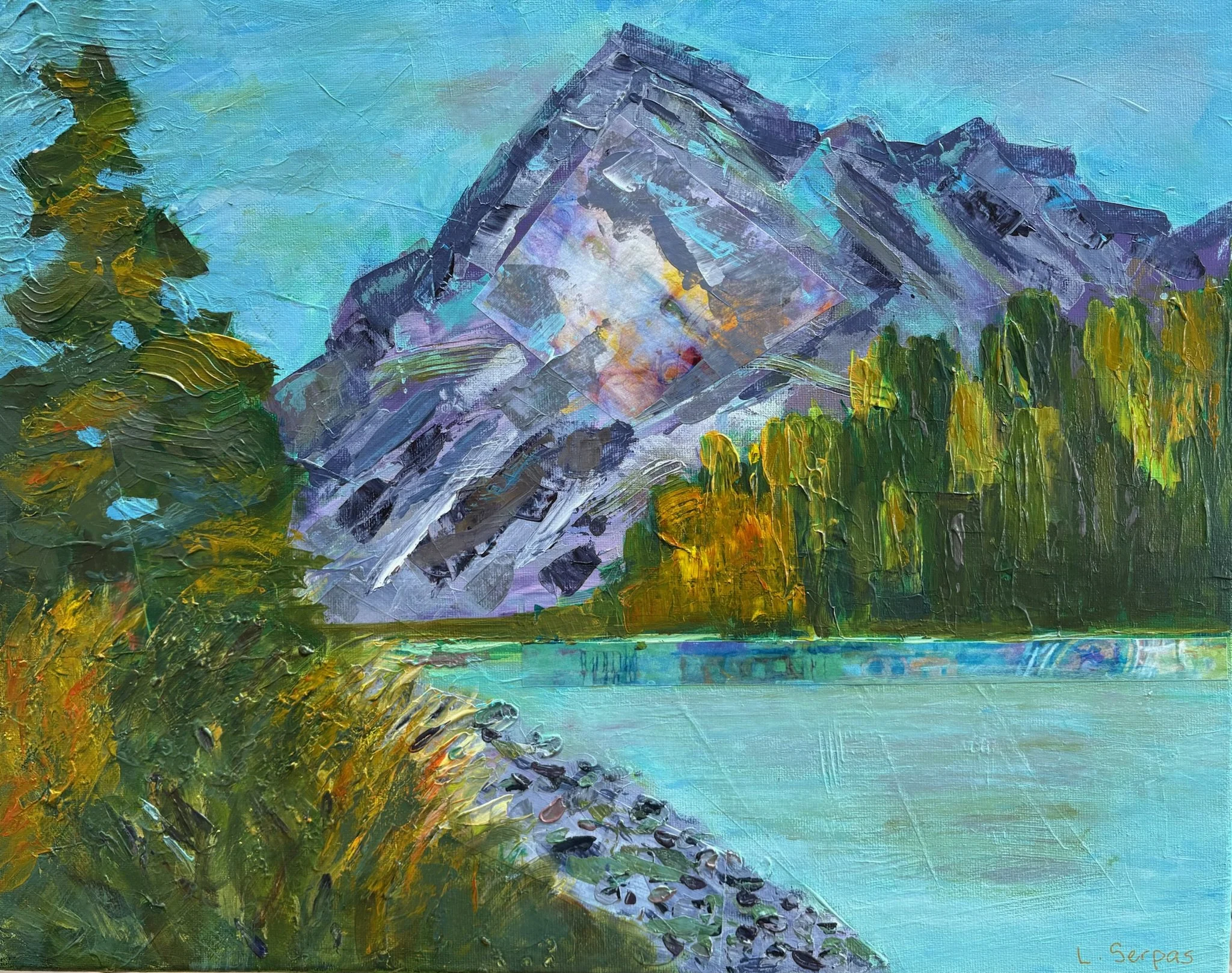Beautiful  -Mixed Media  16 x 20