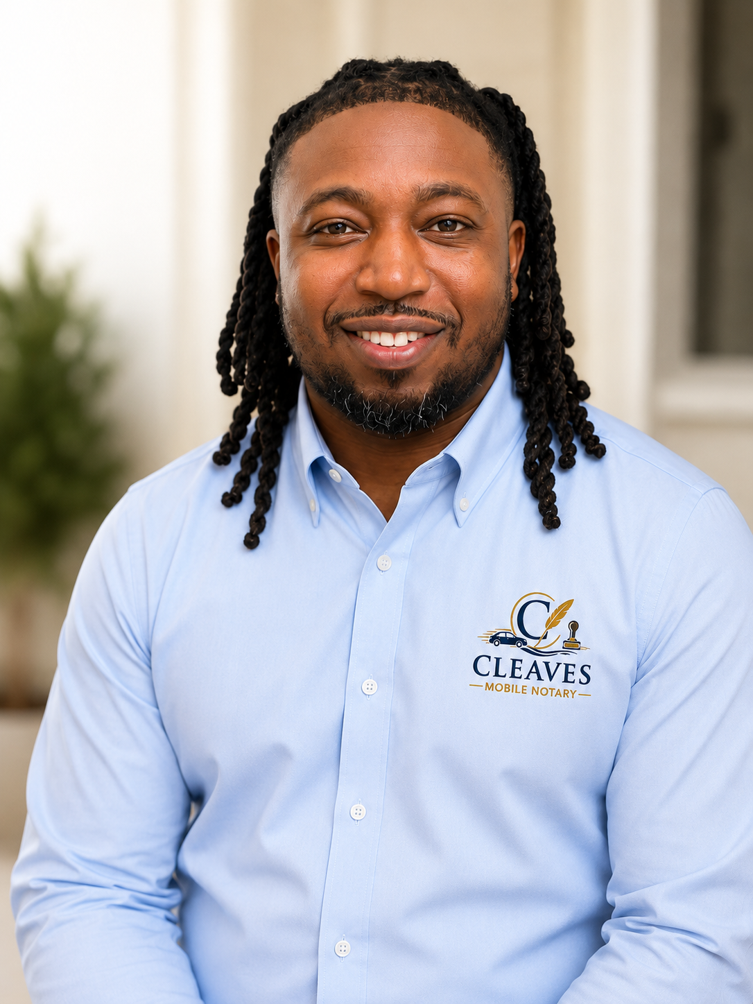 Timothy Cleaves, owner of Cleaves Mobile Notary in Memphis, Tennessee.