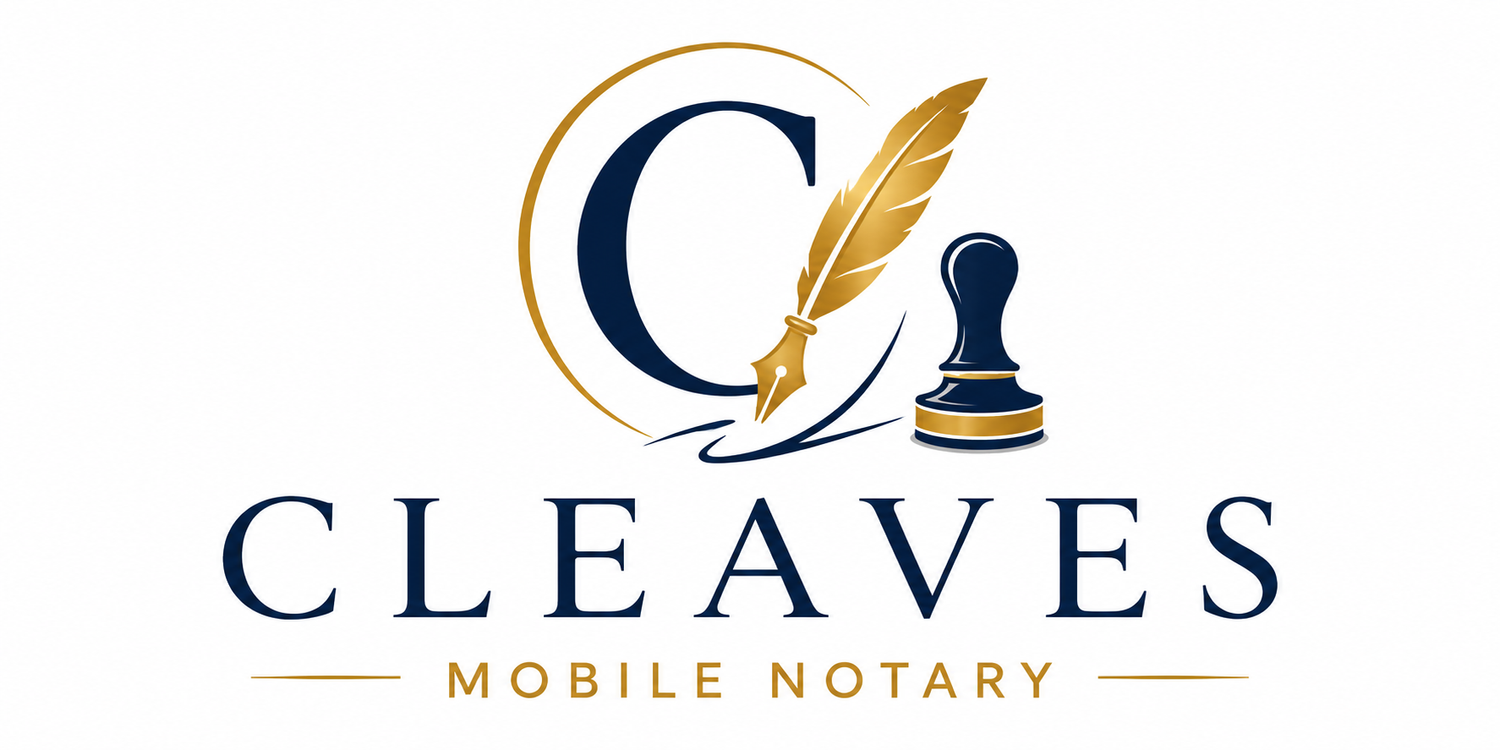 Cleaves Mobile Notary