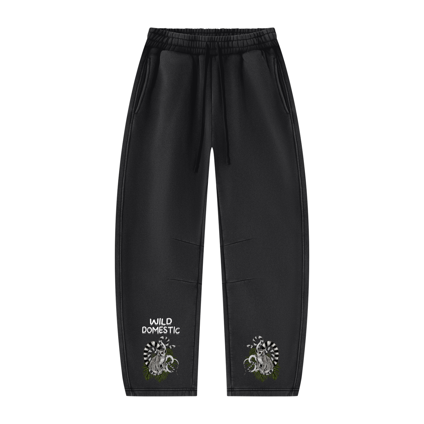 Barrel Leg Fleece Sweatpants