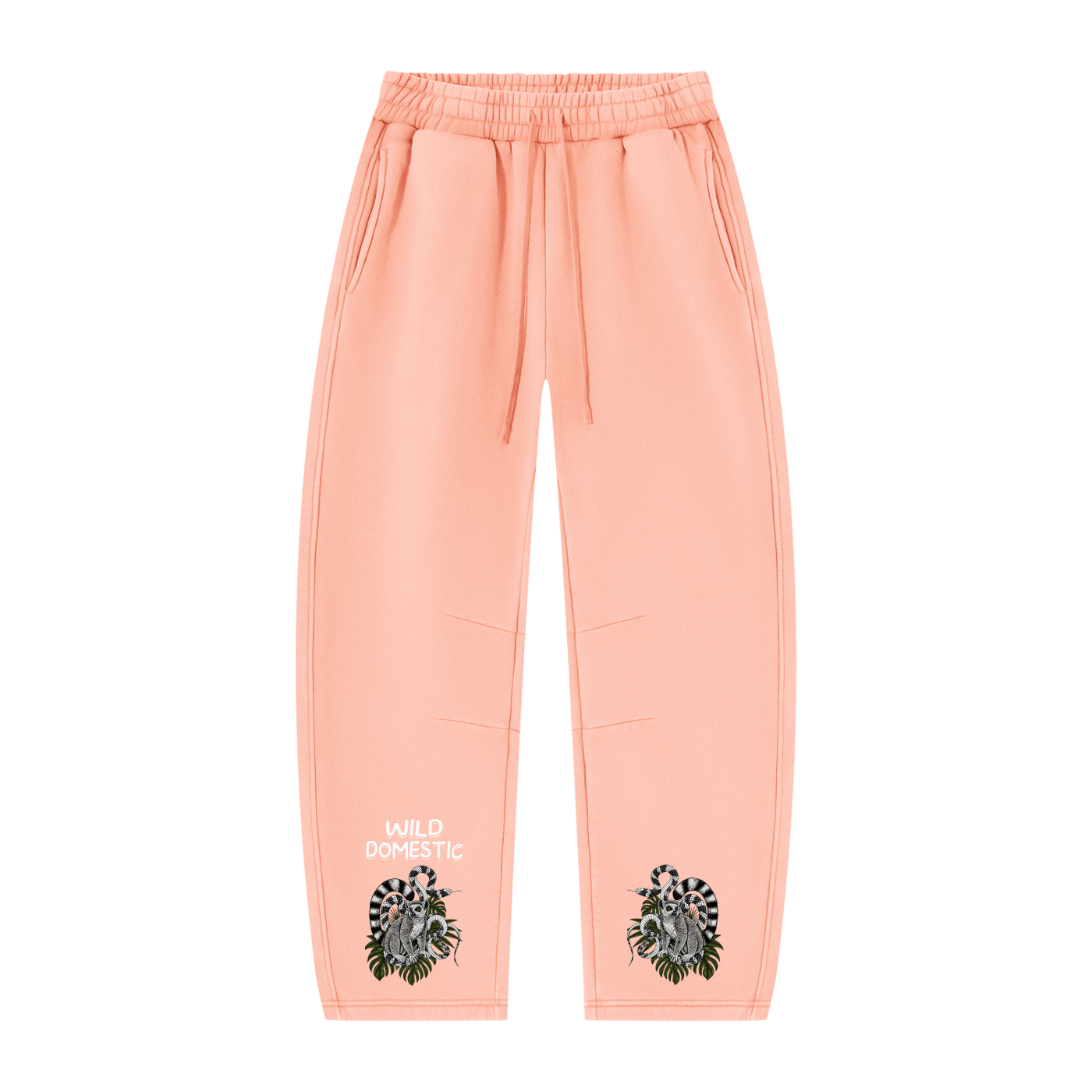 Barrel Leg Fleece Sweatpants