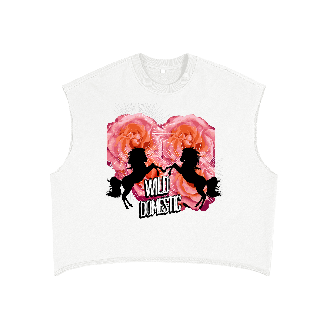 French Terry Boxy Tank Top
