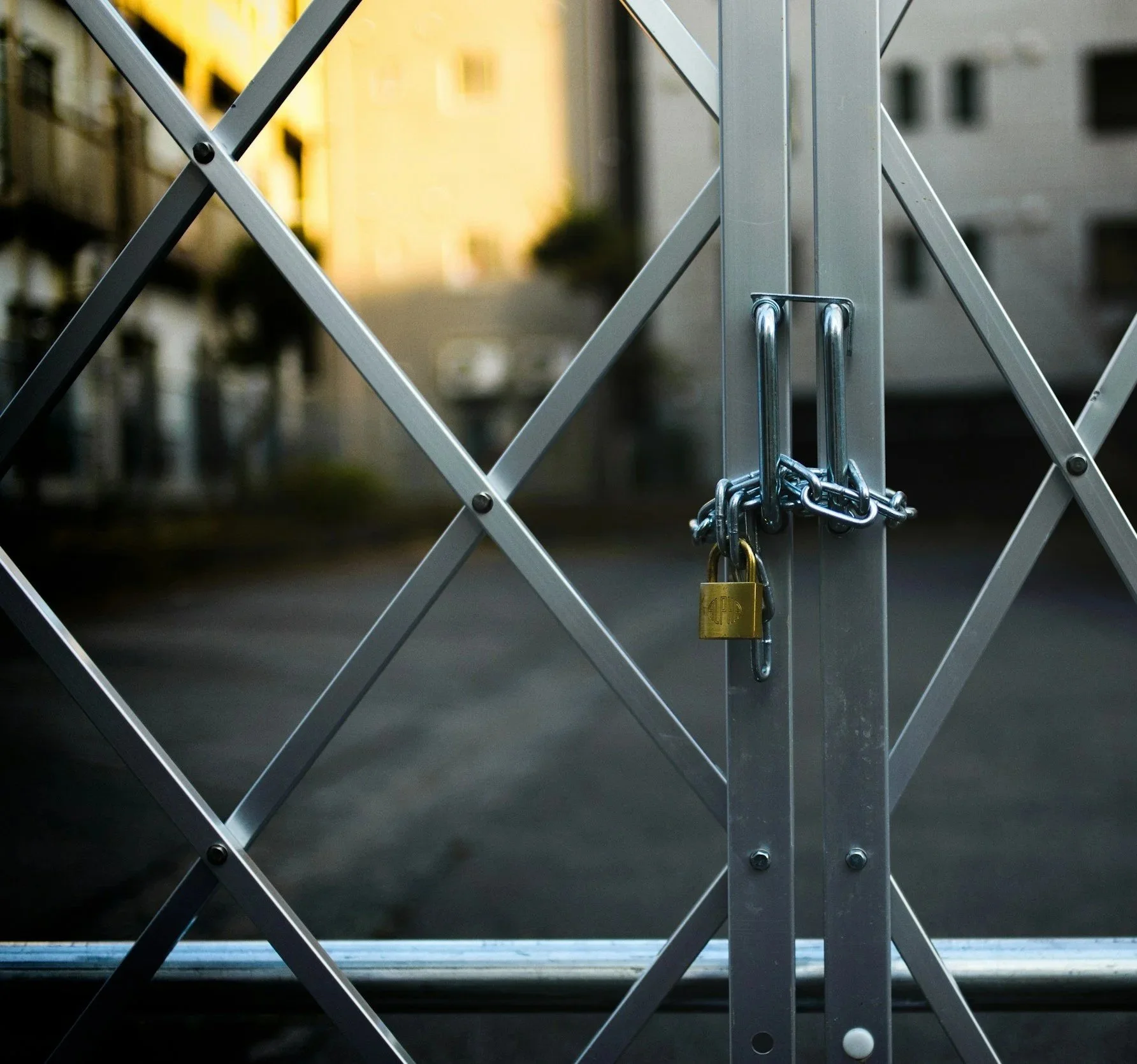 Fence with Lock