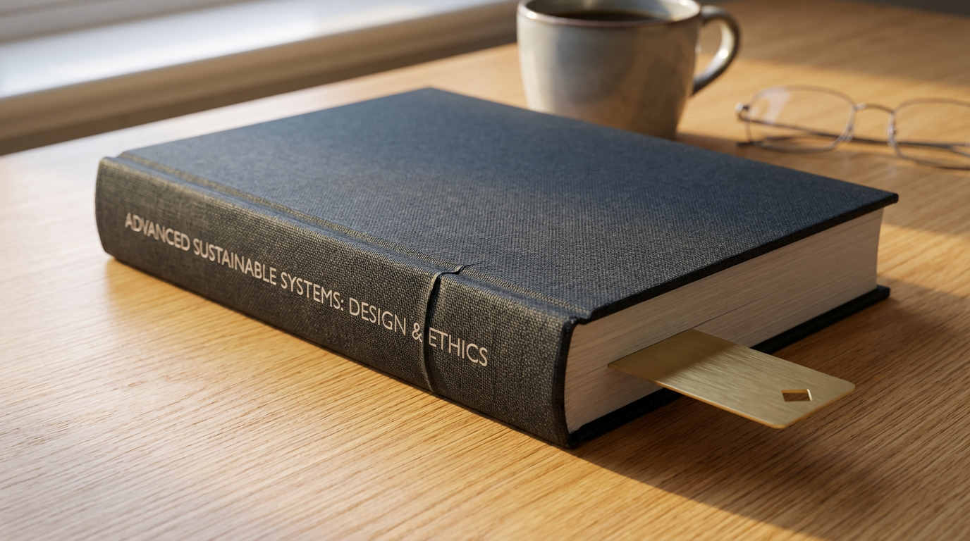 Leather-Bound Textbook