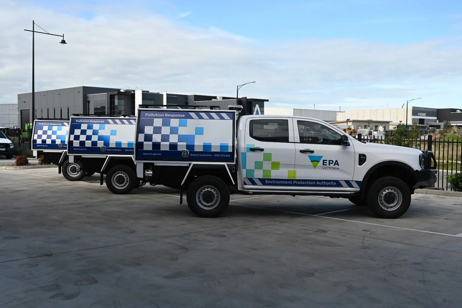 Fleet Service Body with Custom Signage