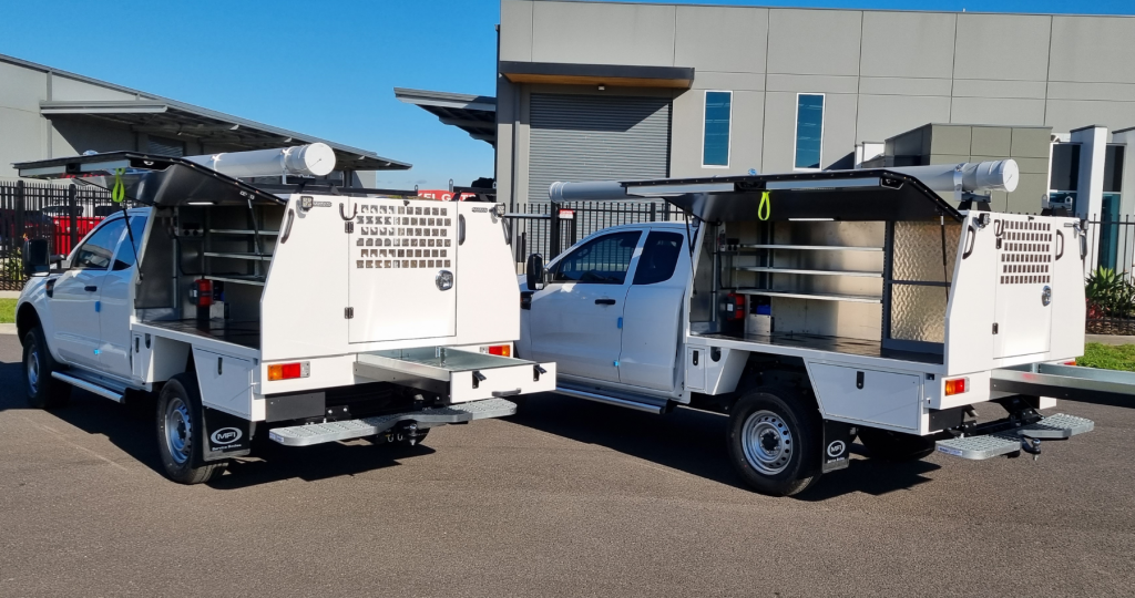 MFI Automotive Service Bodies customised for Fleets to provide ample secure storage.