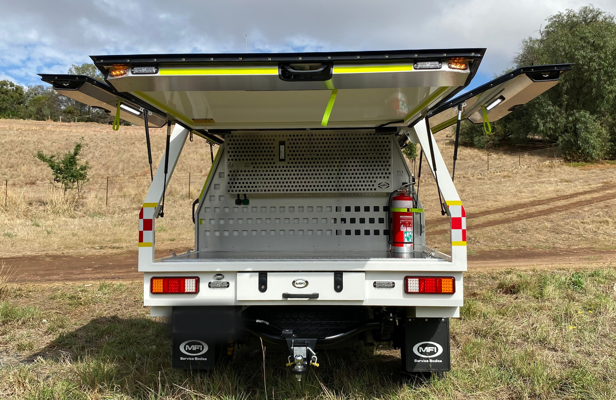 MFI Automotive Group Custom Canopies Security Features