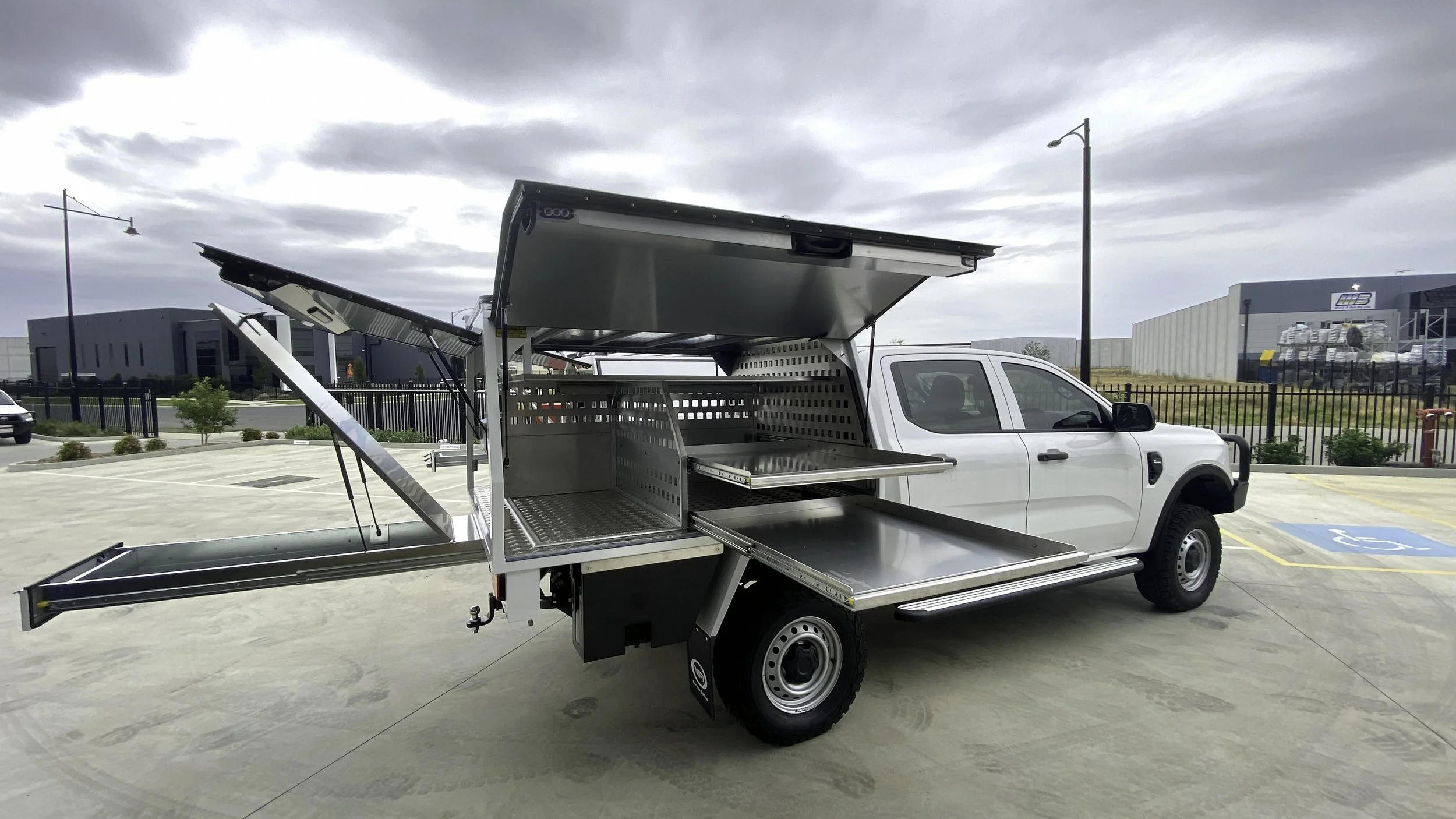 Next Gen Ford Ranger Fleet Service Body 05