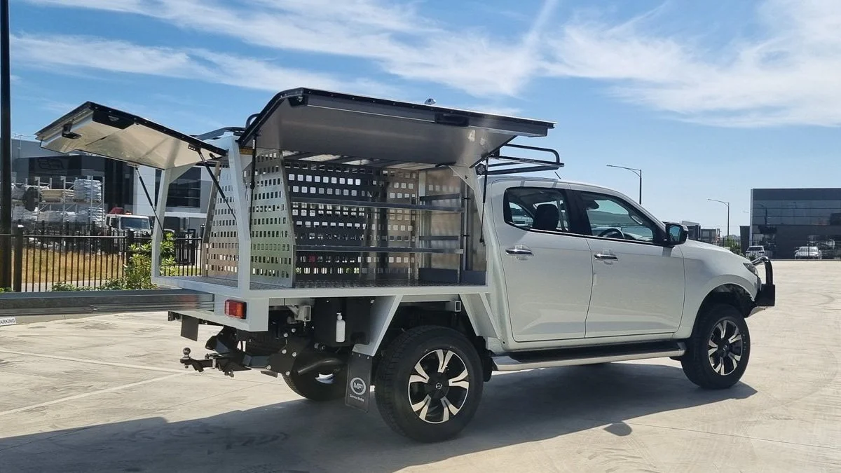 Custom Service Body Protects Your Tools