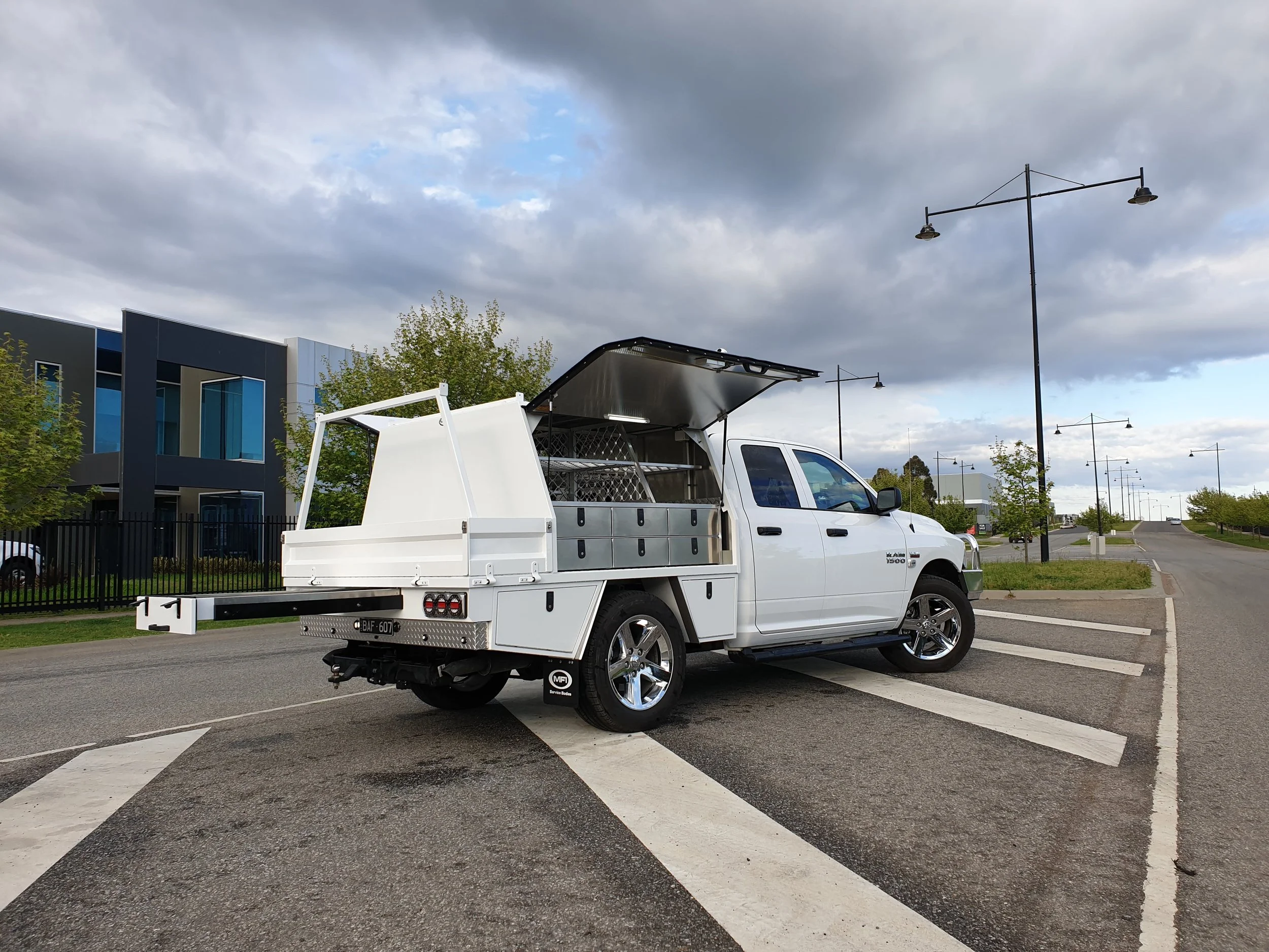 What are ute canopies made from