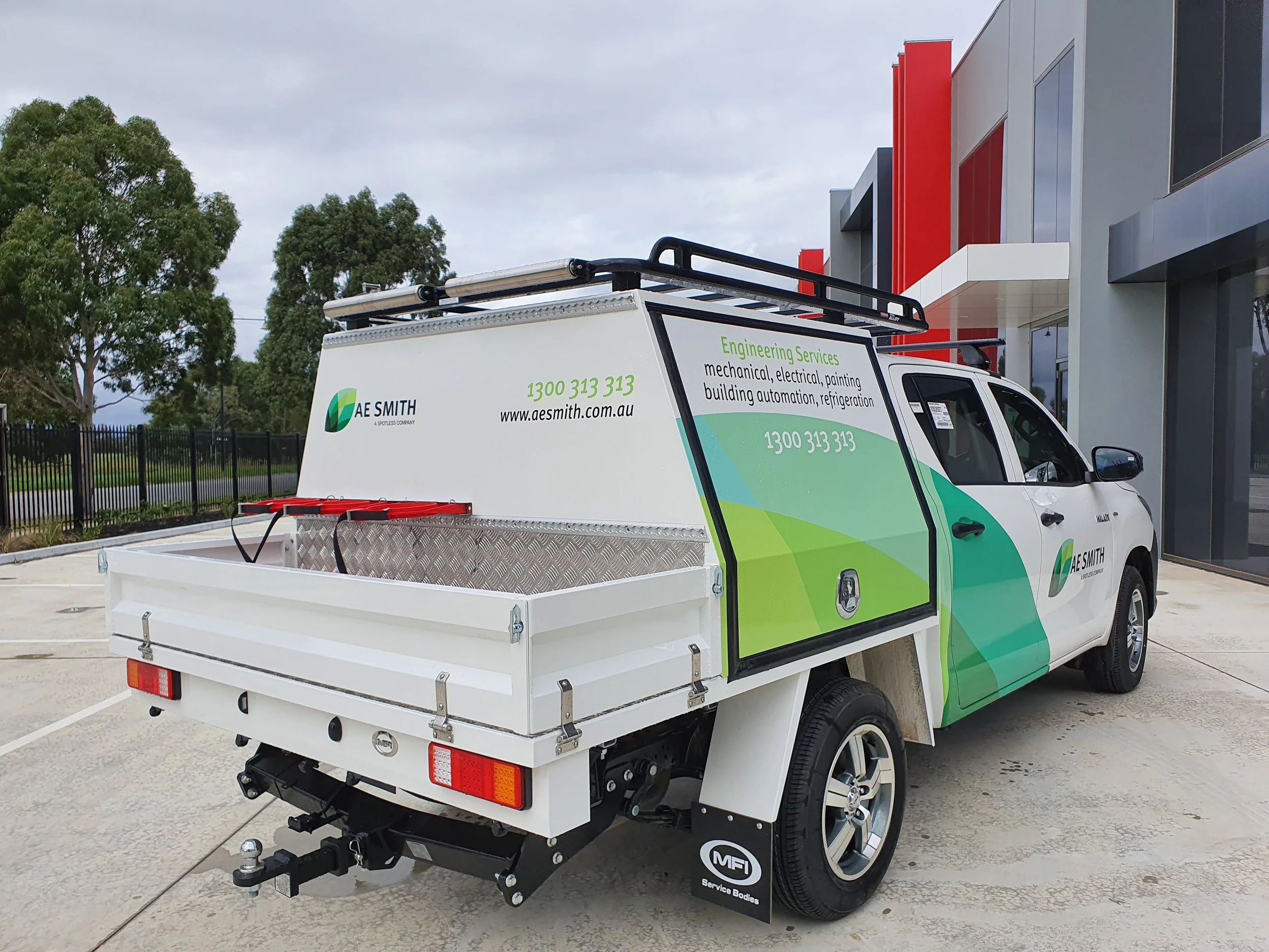 What Is The Best Service Body Design For An Electrician?