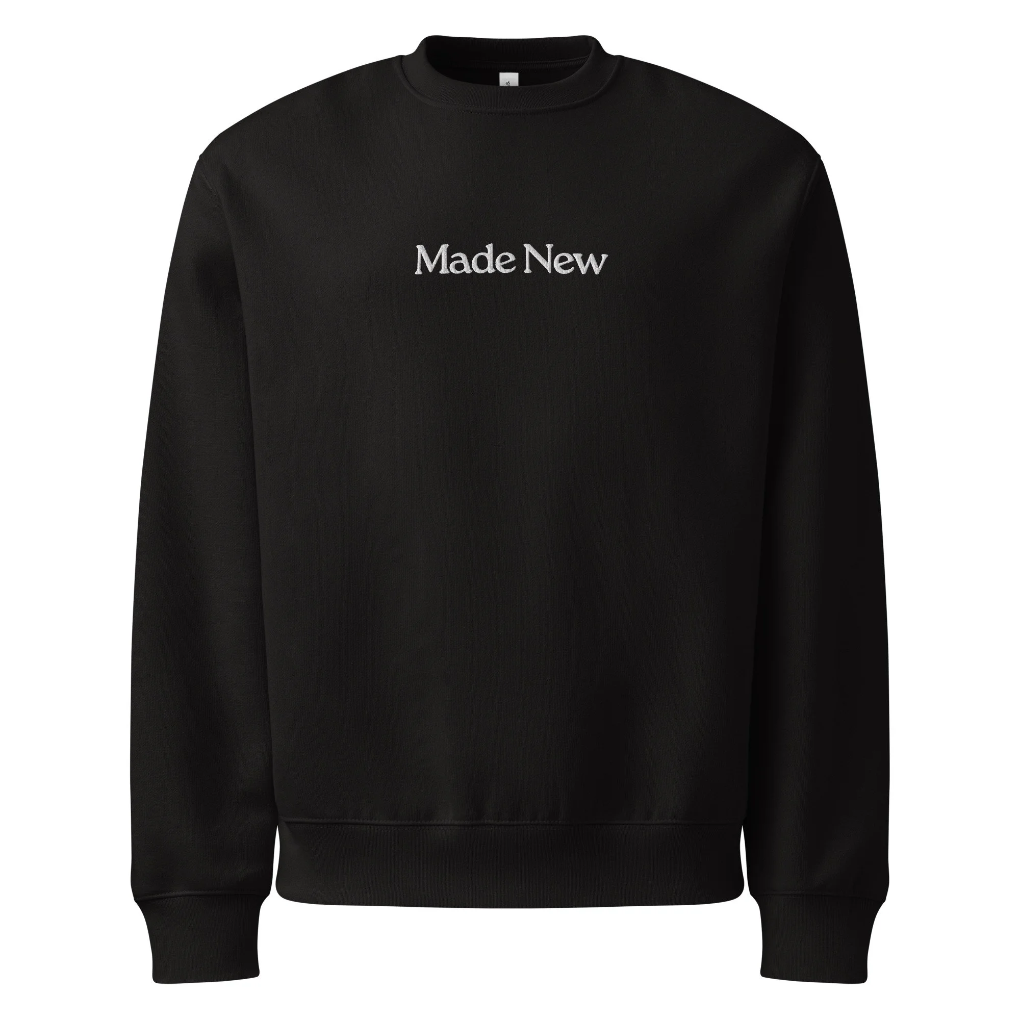 Oversized heavyweight sweatshirt