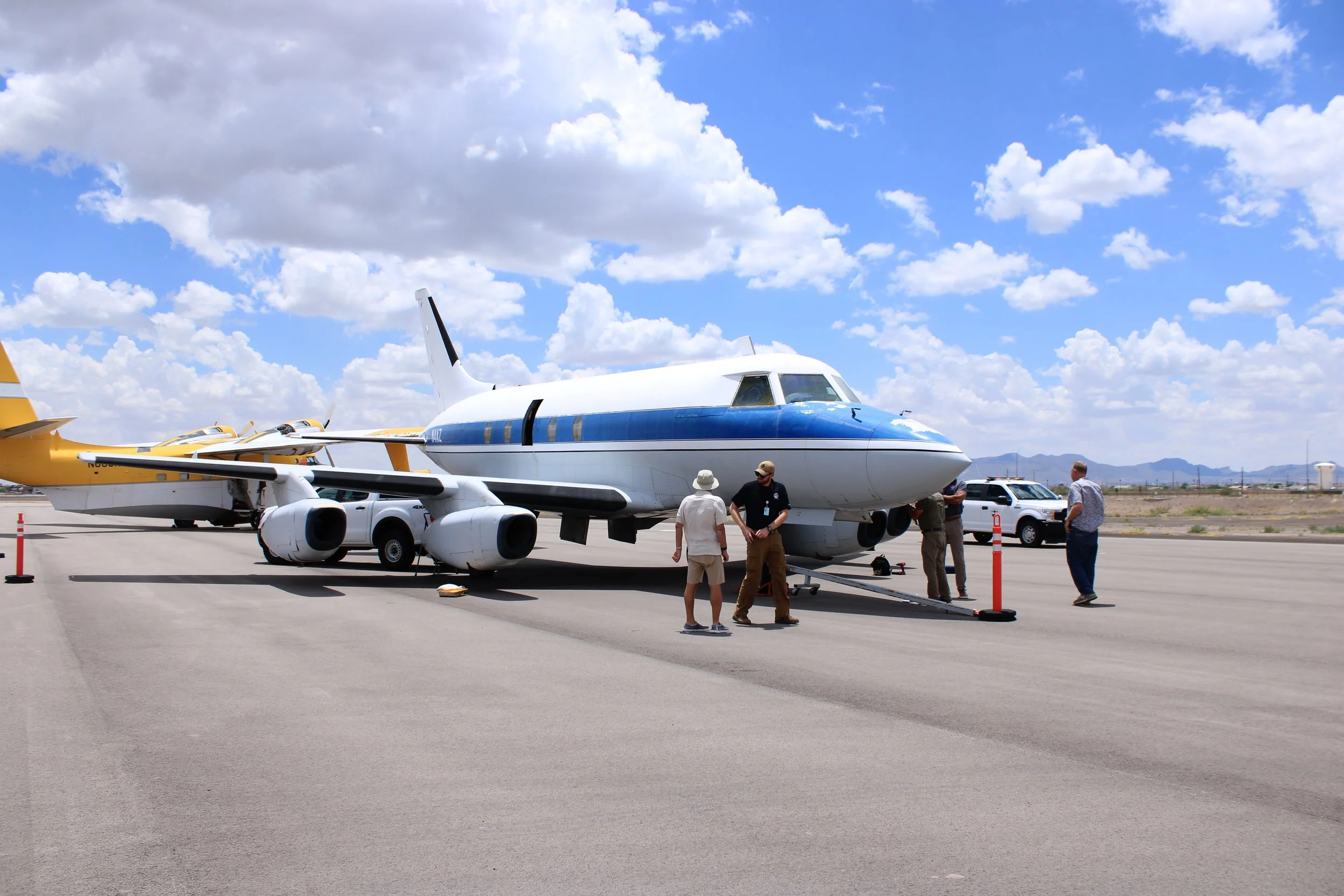 The Save The '220 Project Site Survey begins at El Paso International Airport, July 2026