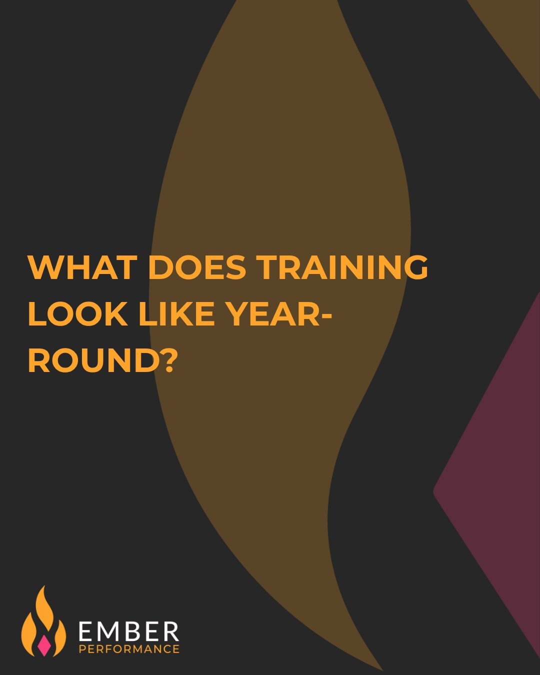 Athletes should train year-round, but that doesn&rsquo;t mean training should look the same all year!

Your training should adapt to your sport, competition schedule, and stage of development. Each phase has a purpose, whether that&rsquo;s building s