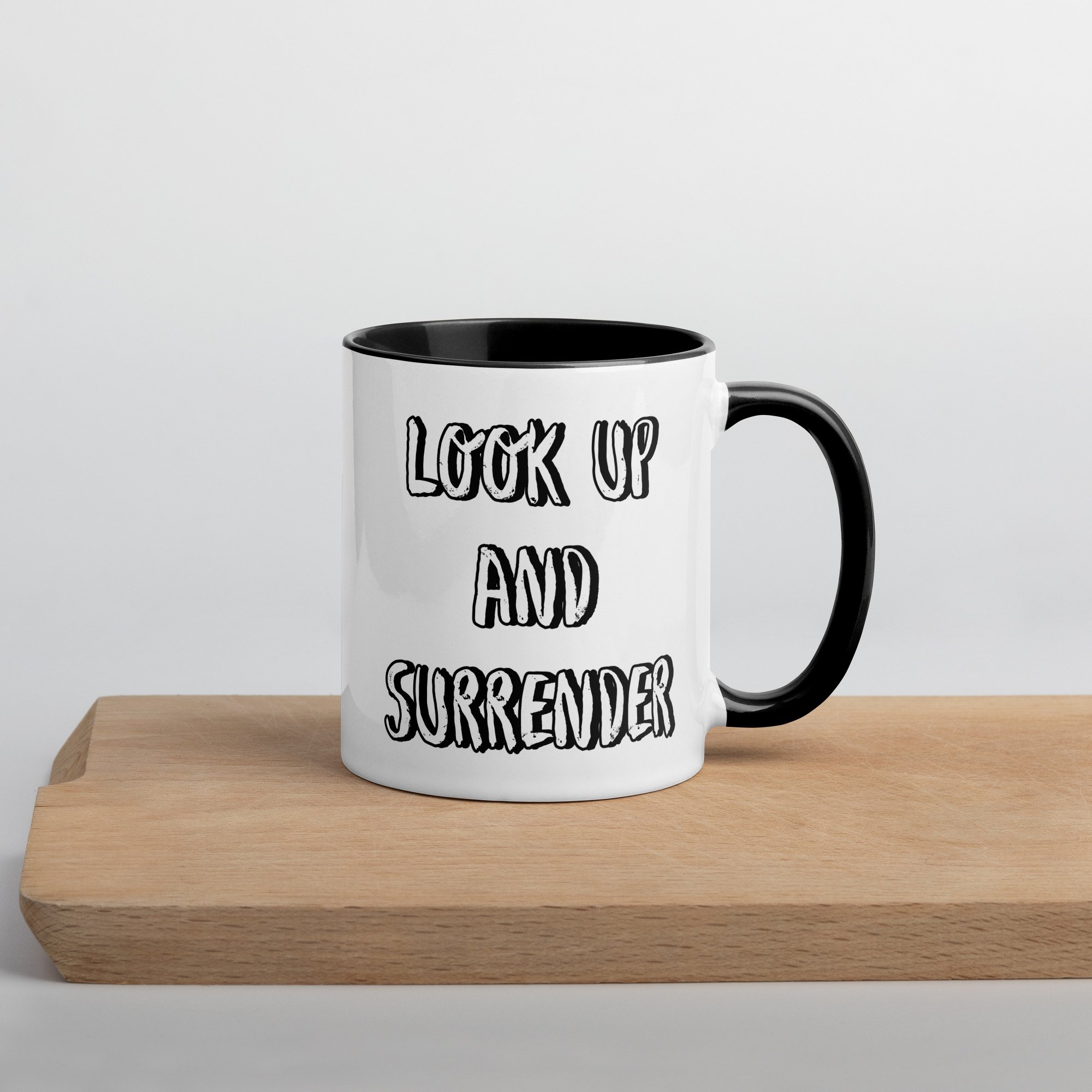 Surrender Mug - Various Internal Colours