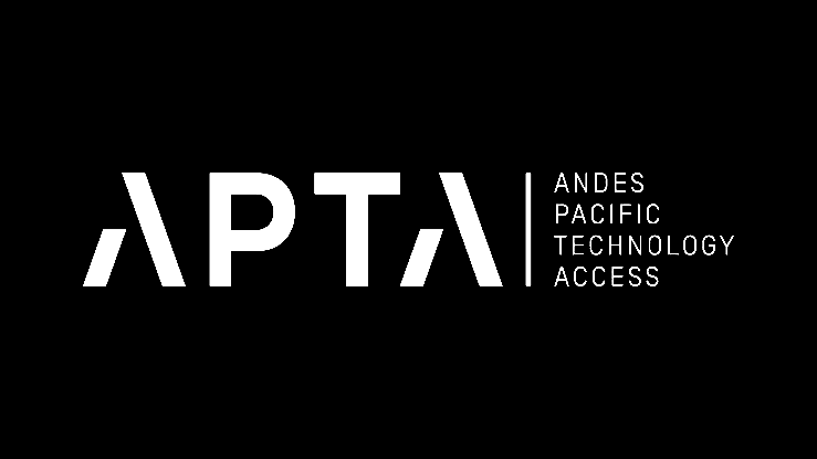 Logotipo de APTA, que significa Andes Pacific Technology Access