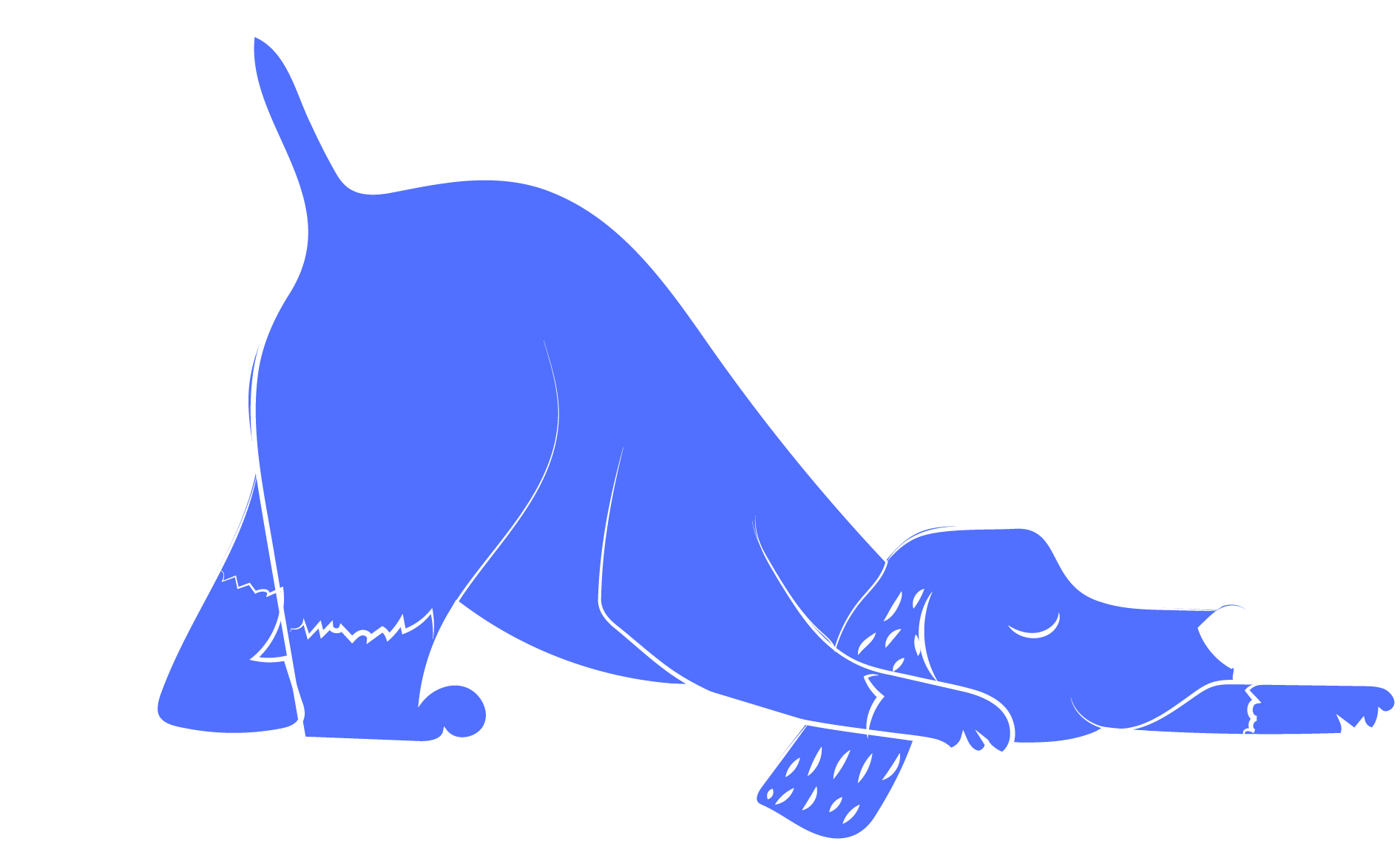 Ilustración de un oso en posición de rodillas, cubierto de hielo y nieve, en tonos azul y blanco.