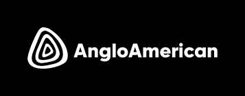 Logo de AngloAmerican sobre fondo negro