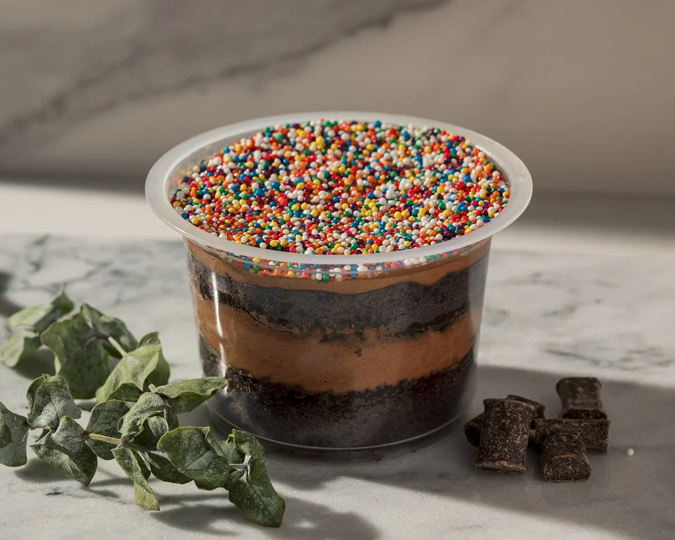 chocolate dot cake