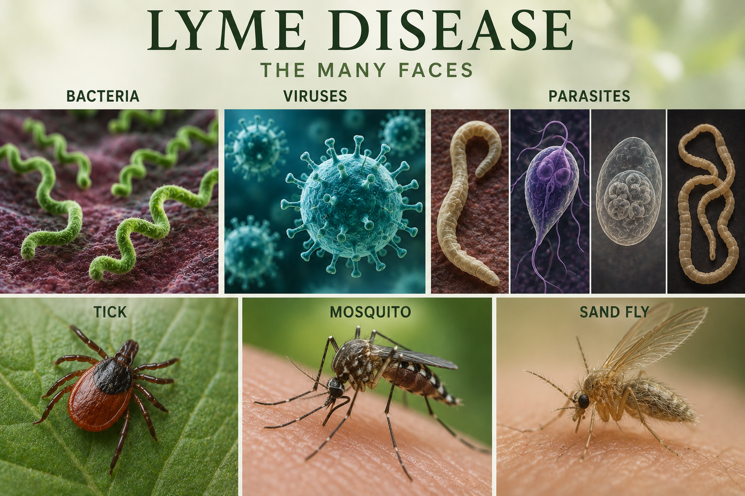 The many “faces” of  Lyme.