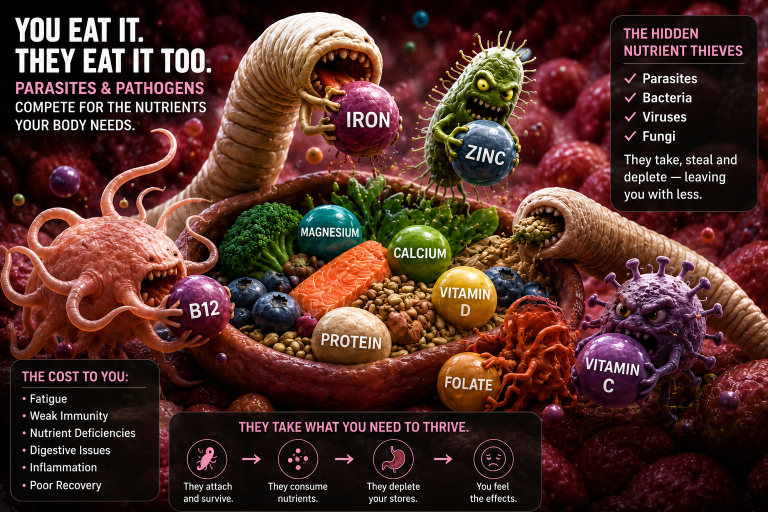 You’re Feeding Your Body… But Who Else Are You Feeding?