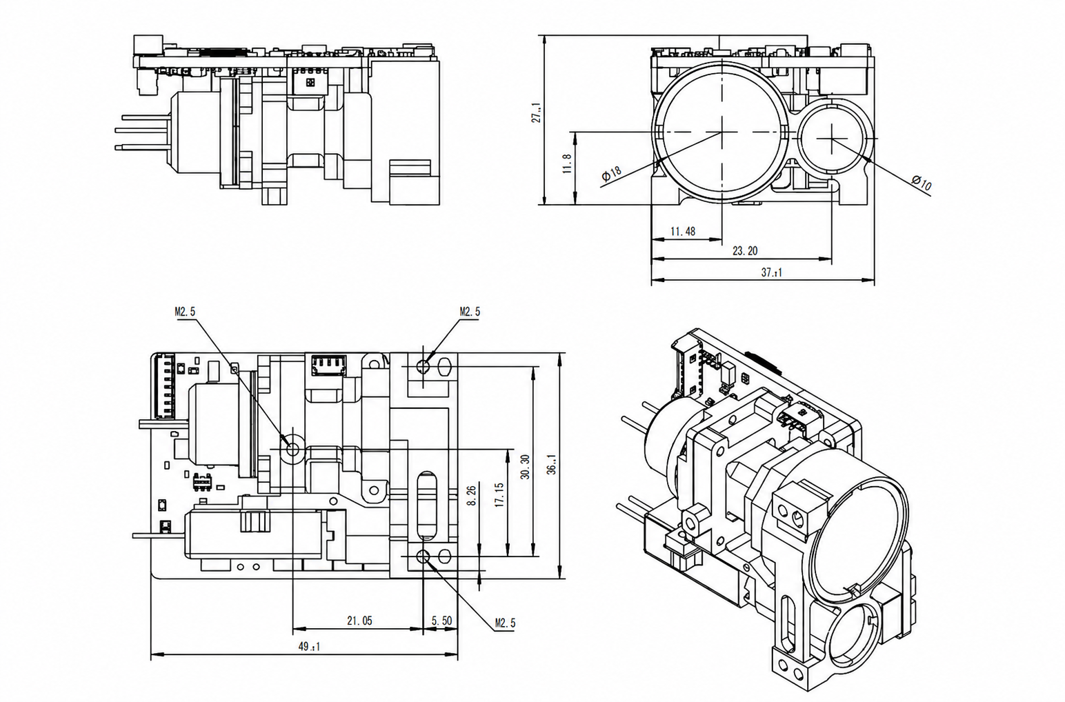 12 km vs 18 km vs 20 km Long Range Laser Rangefinder Modules