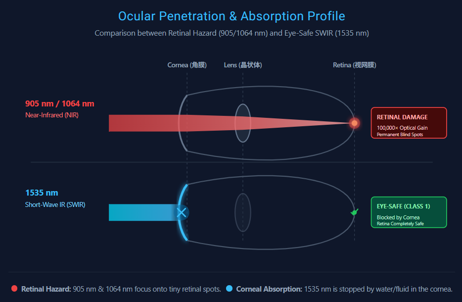 1535 nm vs 905 nm vs 1064 nm Laser Rangefinder: Which Wavelength Fits Your System?
